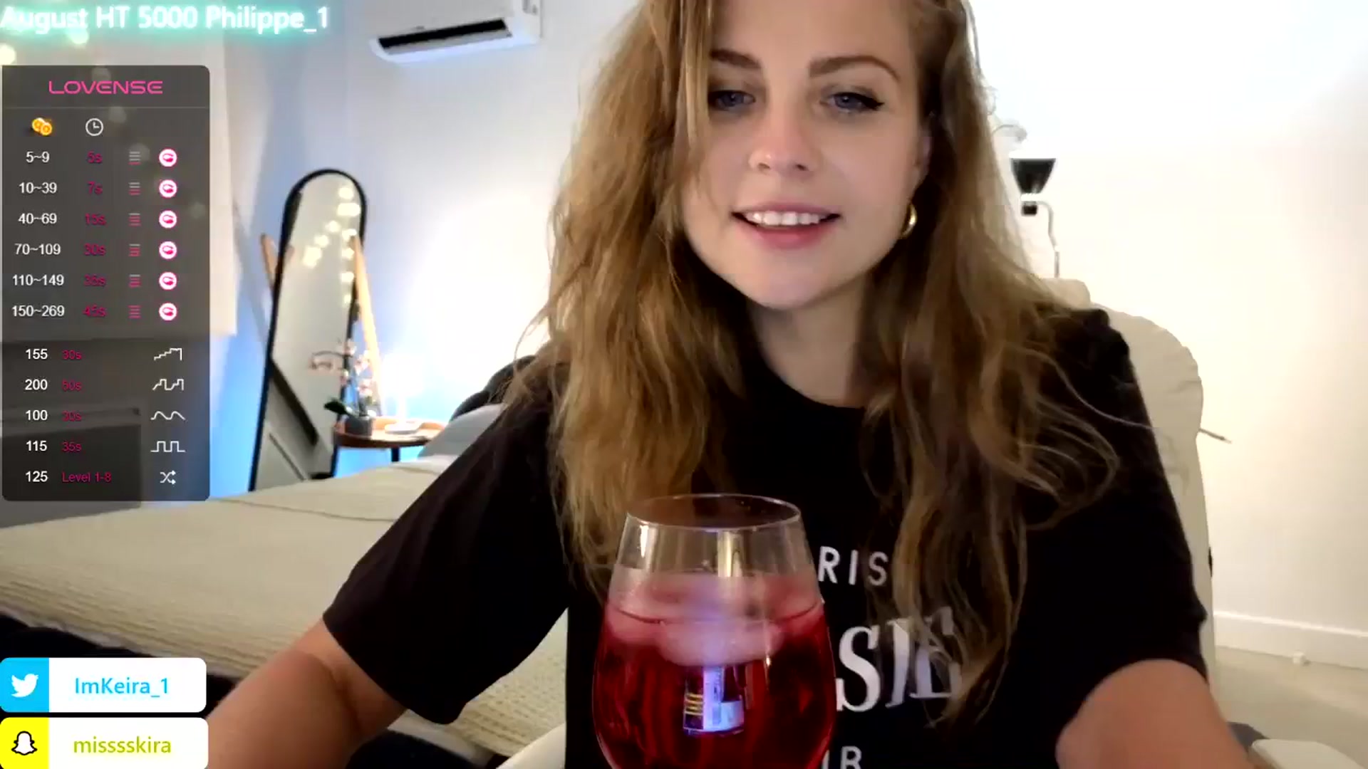 Gallery image thumbnail from ImBdayKeira's myfreecams stream on, 08/17/2024, 21:47 image 12 of 20