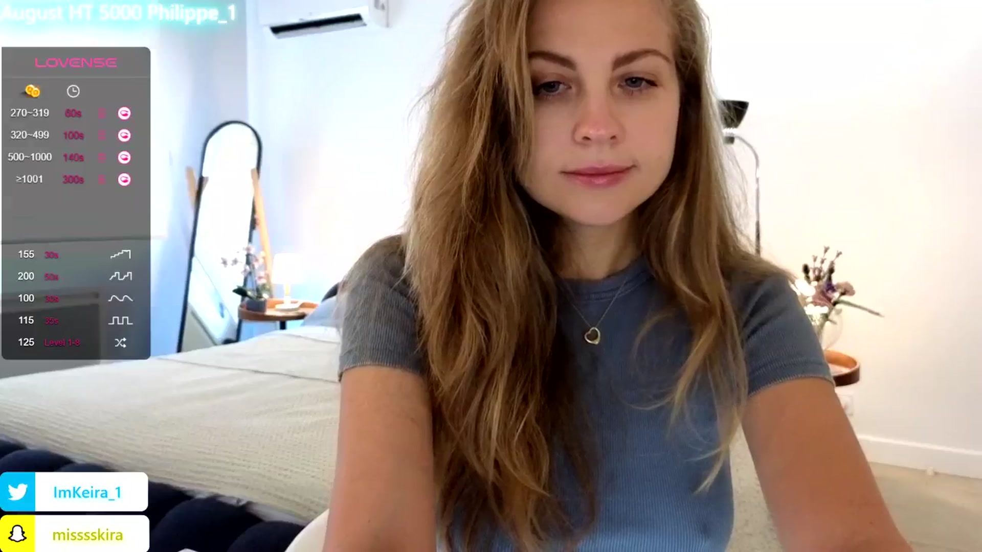 Gallery image thumbnail from ImBdayKeira's myfreecams stream on, 08/18/2024, 09:19 image 12 of 20