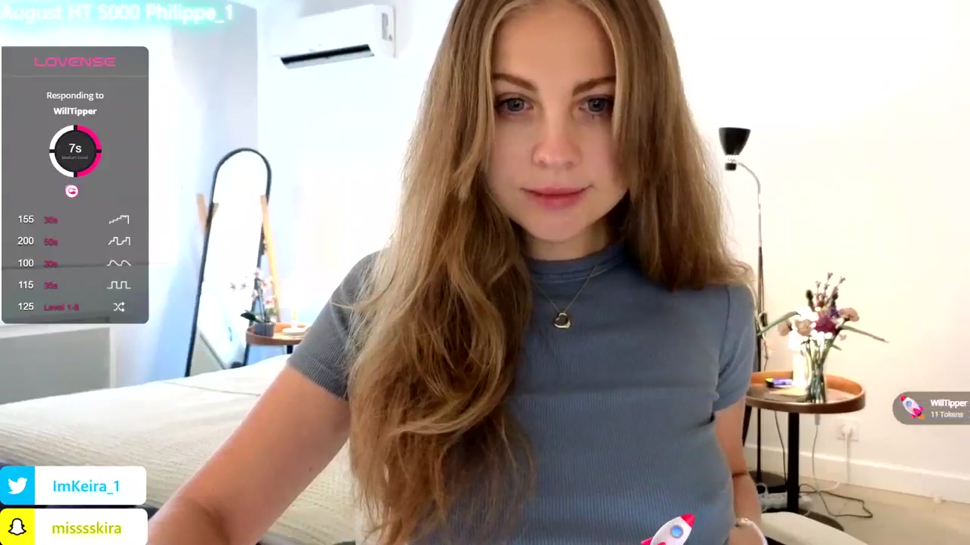 Gallery image thumbnail from ImBdayKeira's myfreecams stream on, 08/18/2024, 09:19 image 2 of 20