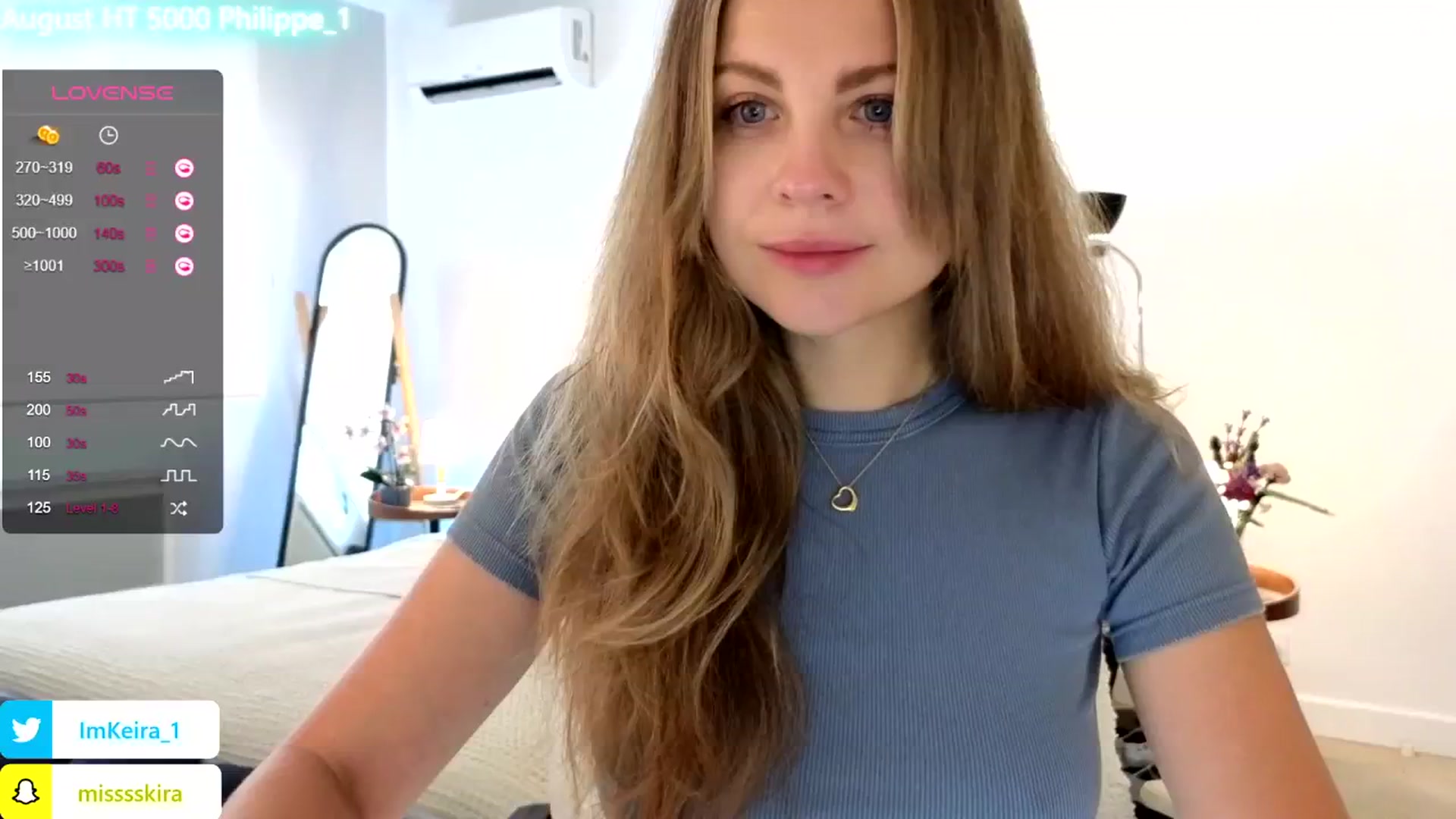 Gallery image thumbnail from ImBdayKeira's myfreecams stream on, 08/18/2024, 09:19 image 1 of 20