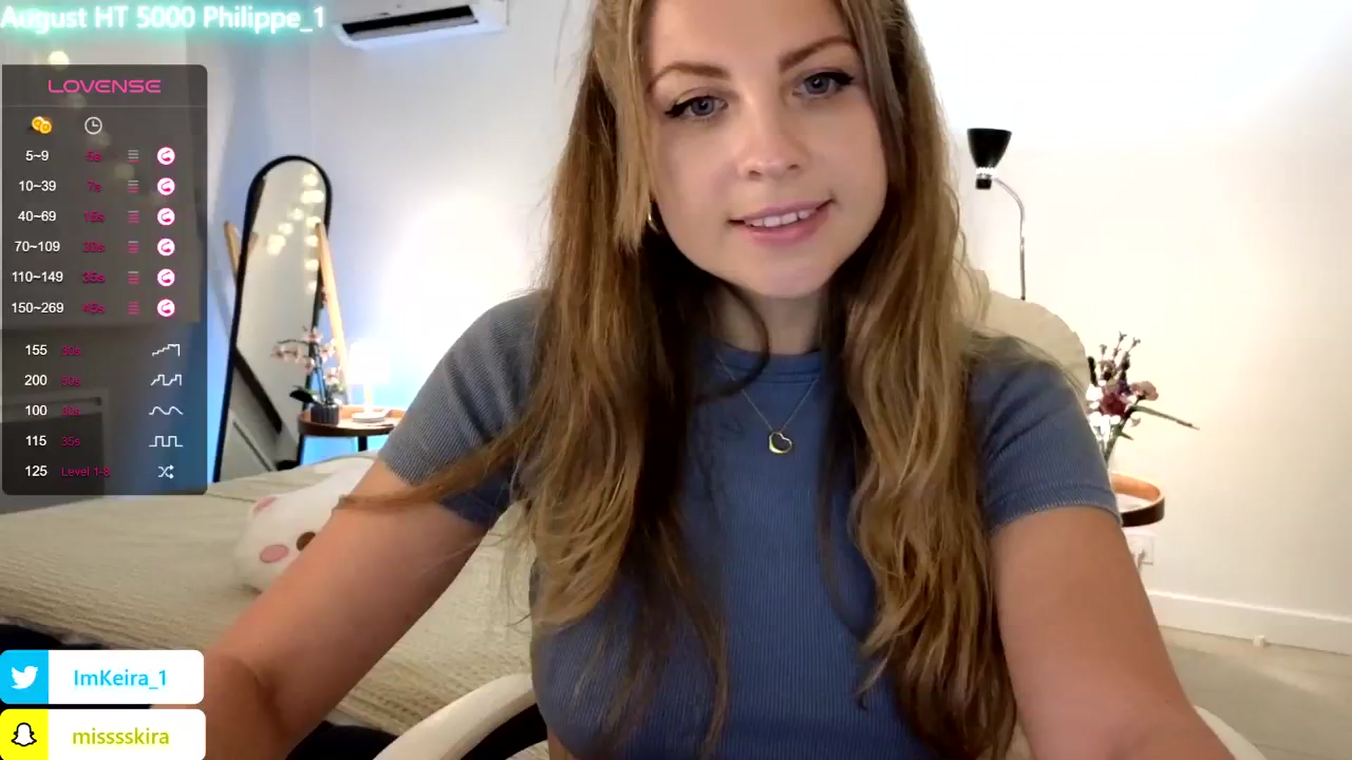 Gallery image thumbnail from ImBdayKeira's myfreecams stream on, 08/18/2024, 20:19 image 19 of 20