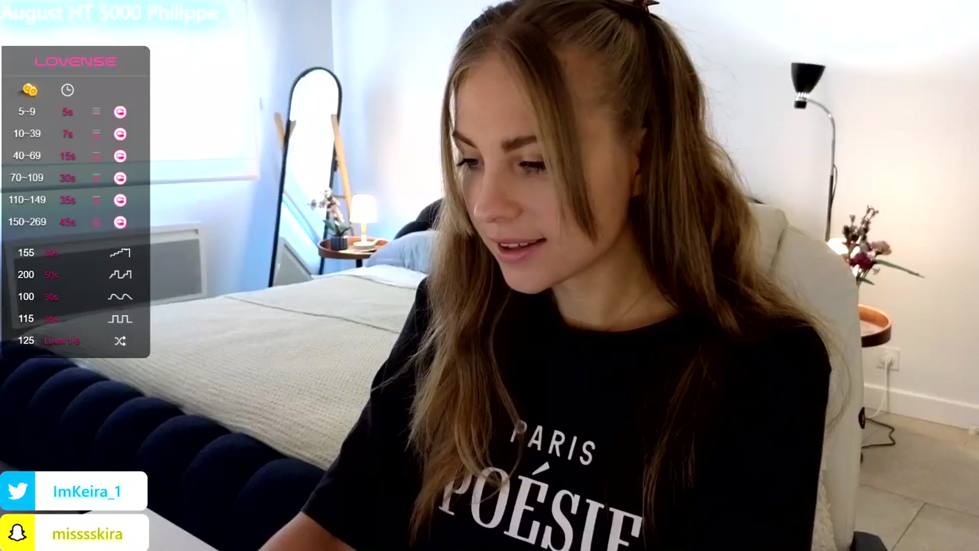 Gallery image thumbnail from ImBdayKeira's myfreecams stream on, 08/25/2024, 09:03 image 6 of 20