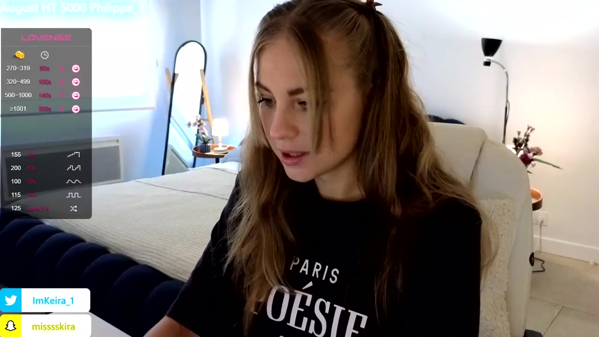 Gallery image thumbnail from ImBdayKeira's myfreecams stream on, 08/25/2024, 09:03 image 10 of 20