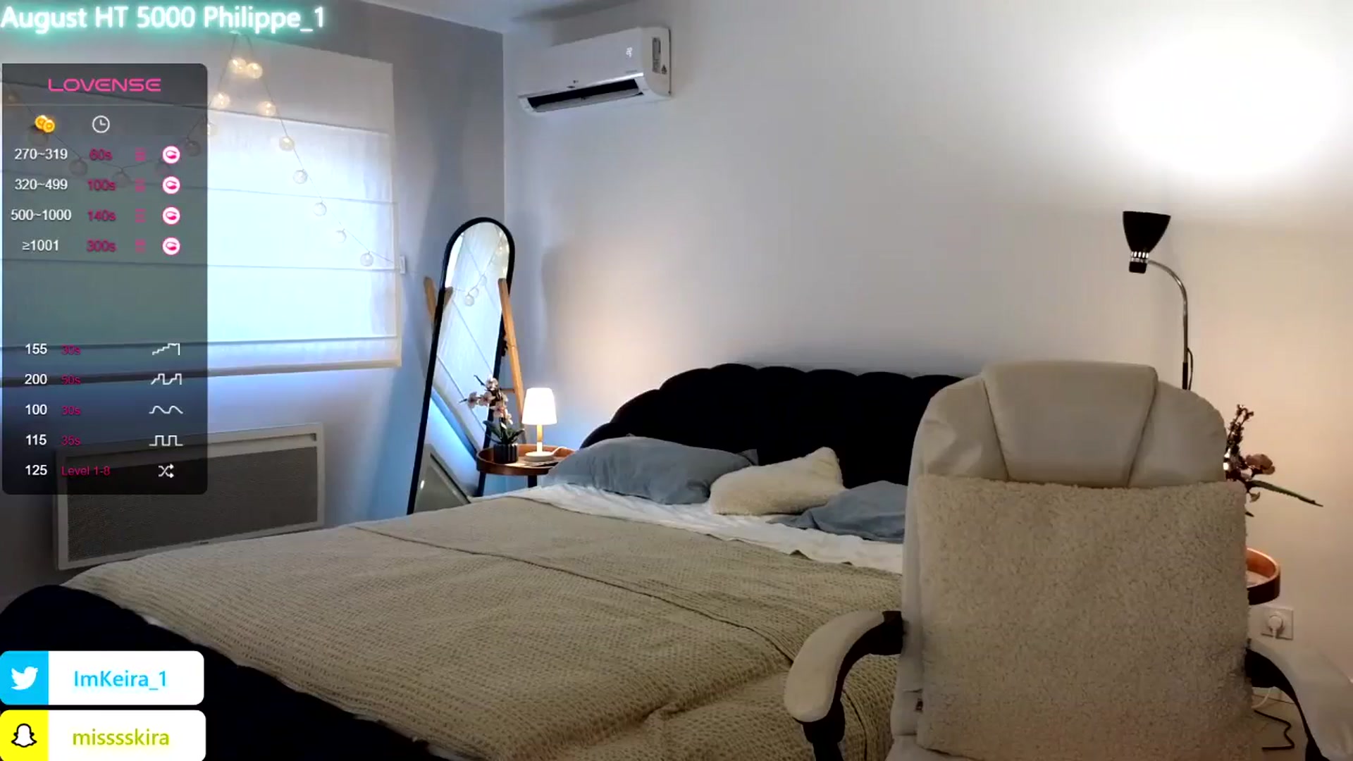 Gallery image thumbnail from ImBdayKeira's myfreecams stream on, 08/25/2024, 17:31 image 8 of 20