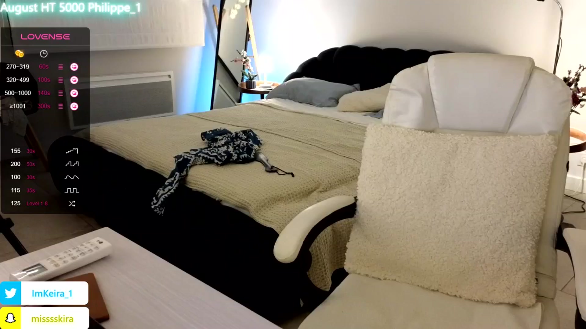 Gallery image thumbnail from ImBdayKeira's myfreecams stream on, 08/25/2024, 22:31 image 18 of 20