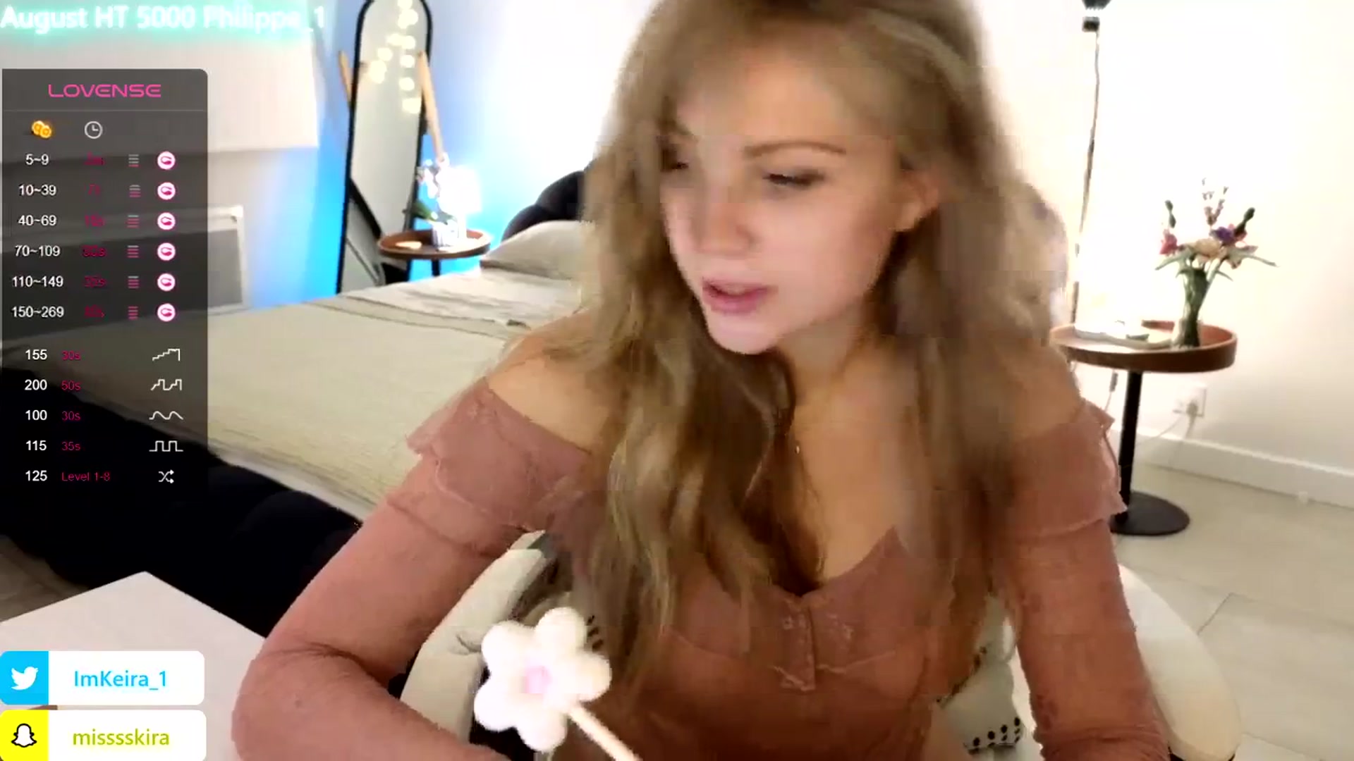 Gallery image thumbnail from ImBdayKeira's myfreecams stream on, 08/30/2024, 22:14 image 9 of 20