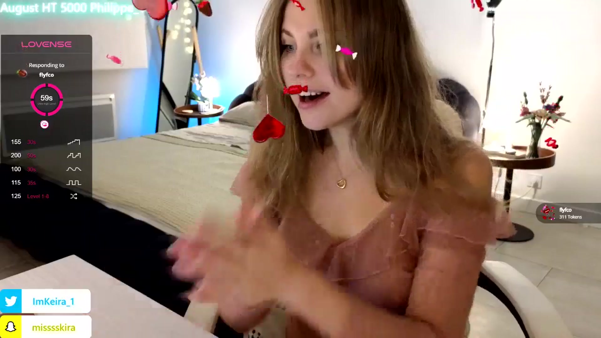 Gallery image thumbnail from ImBdayKeira's myfreecams stream on, 08/30/2024, 22:14 image 2 of 20