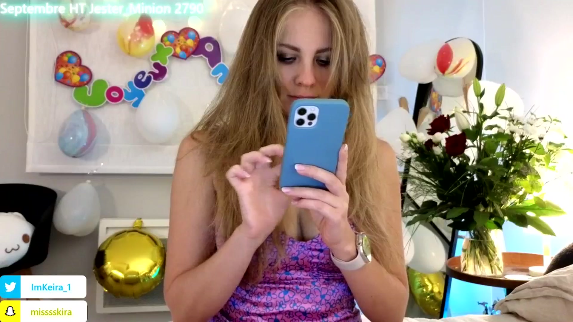 Gallery image thumbnail from ImBdayKeira's myfreecams stream on, 09/07/2024, 17:10 image 2 of 20