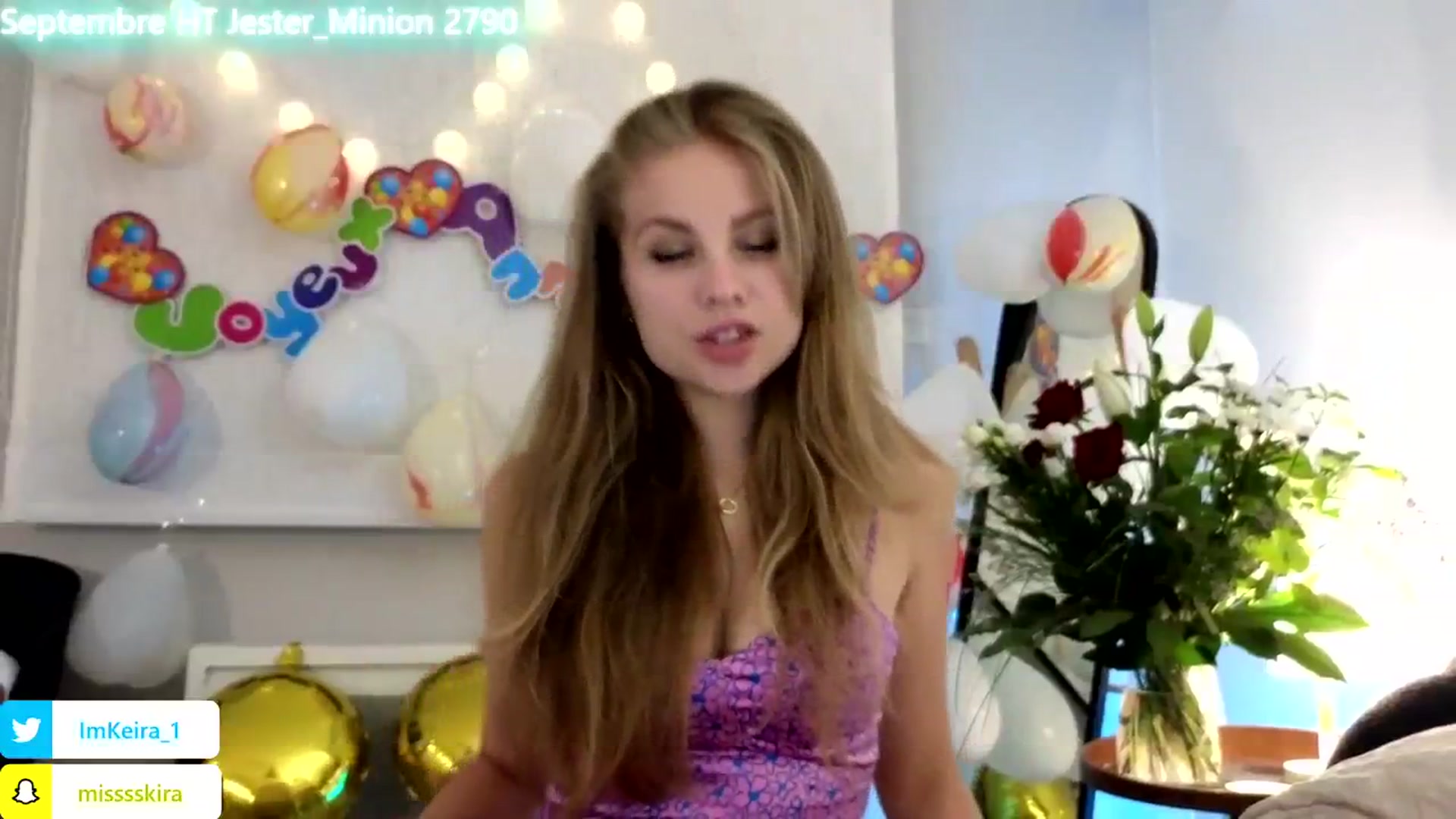 Gallery image thumbnail from ImBdayKeira's myfreecams stream on, 09/07/2024, 17:10 image 18 of 20