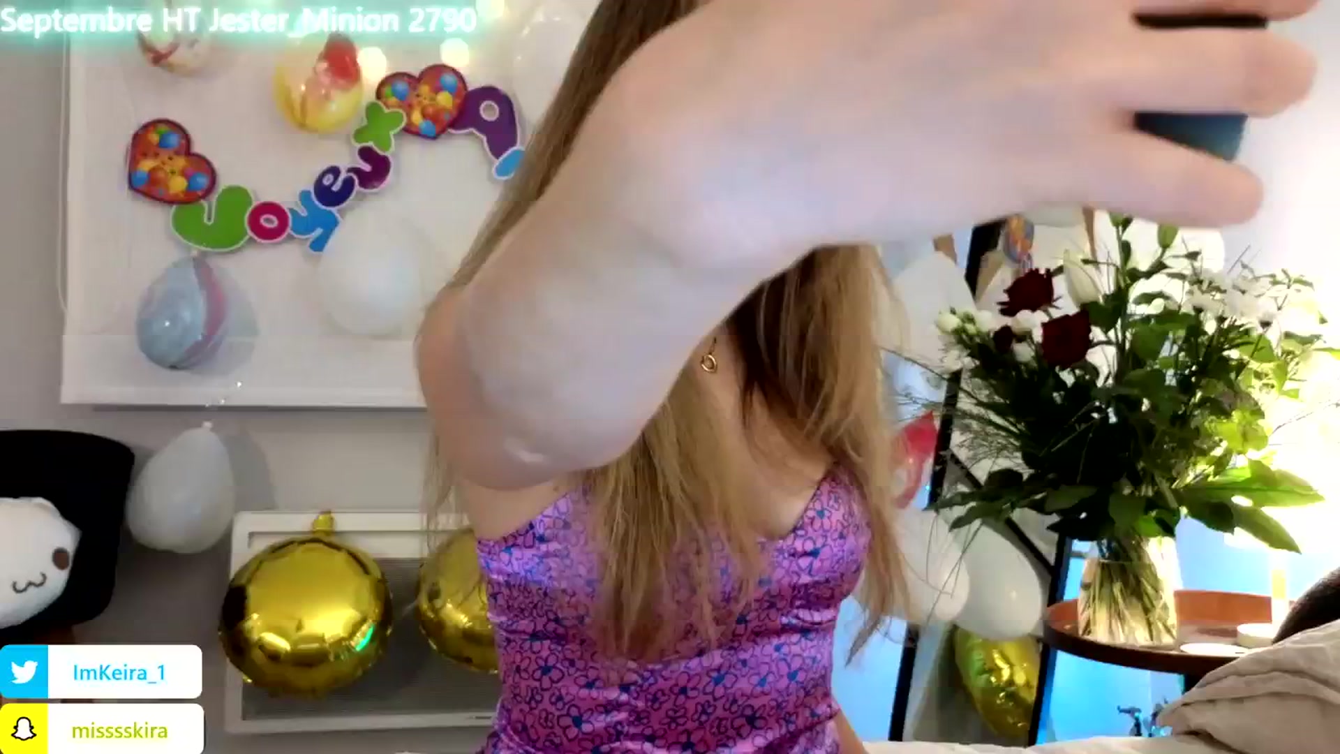 Gallery image thumbnail from ImBdayKeira's myfreecams stream on, 09/07/2024, 17:10 image 1 of 20