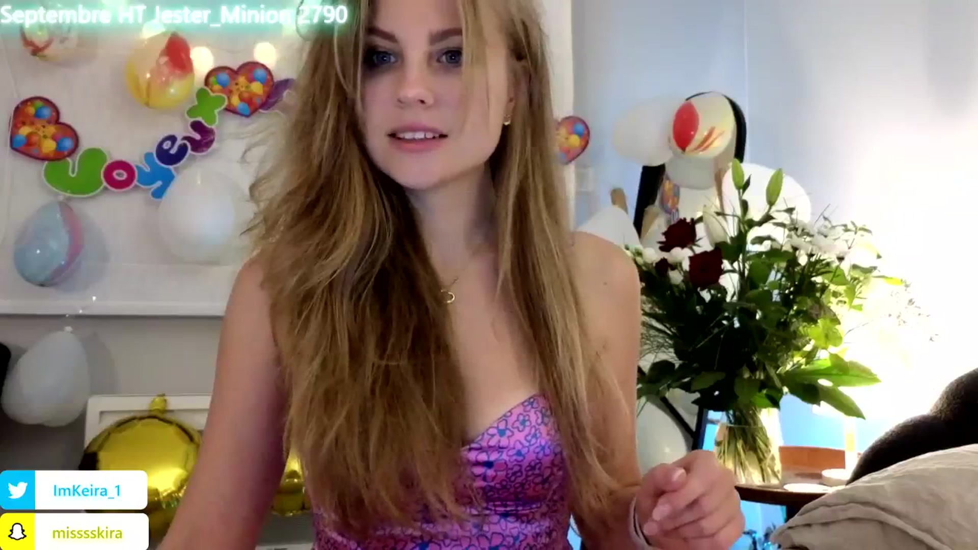 Gallery image thumbnail from ImBdayKeira's myfreecams stream on, 09/07/2024, 17:10 image 5 of 20