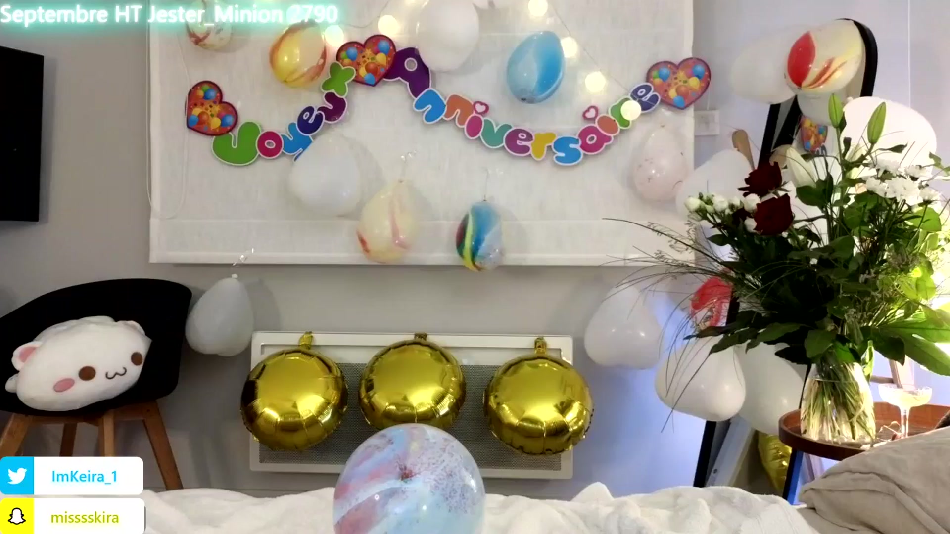 Gallery image thumbnail from ImBdayKeira's myfreecams stream on, 09/07/2024, 17:38 image 16 of 20