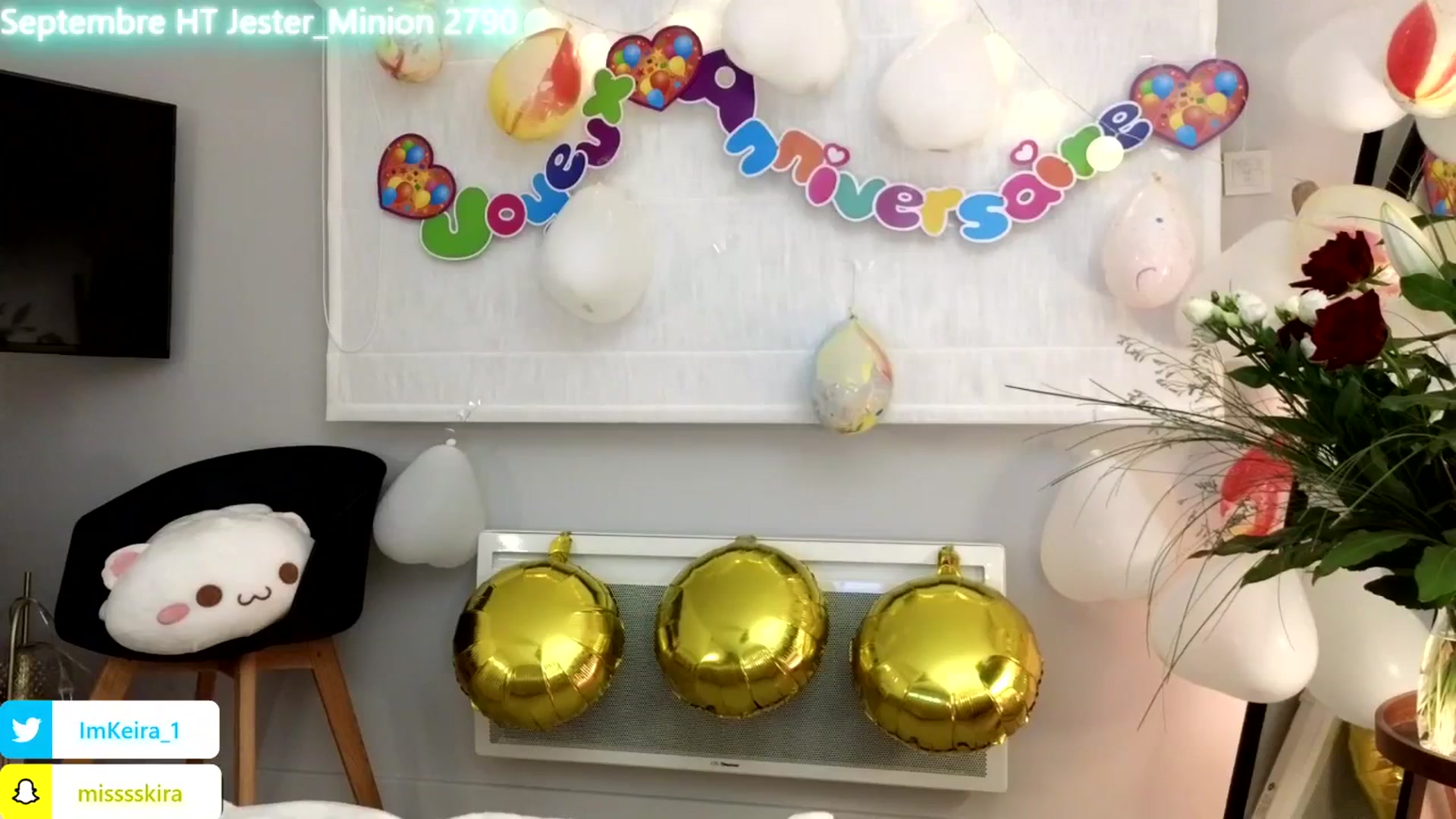 Gallery image thumbnail from ImBdayKeira's myfreecams stream on, 09/07/2024, 18:47 image 17 of 20