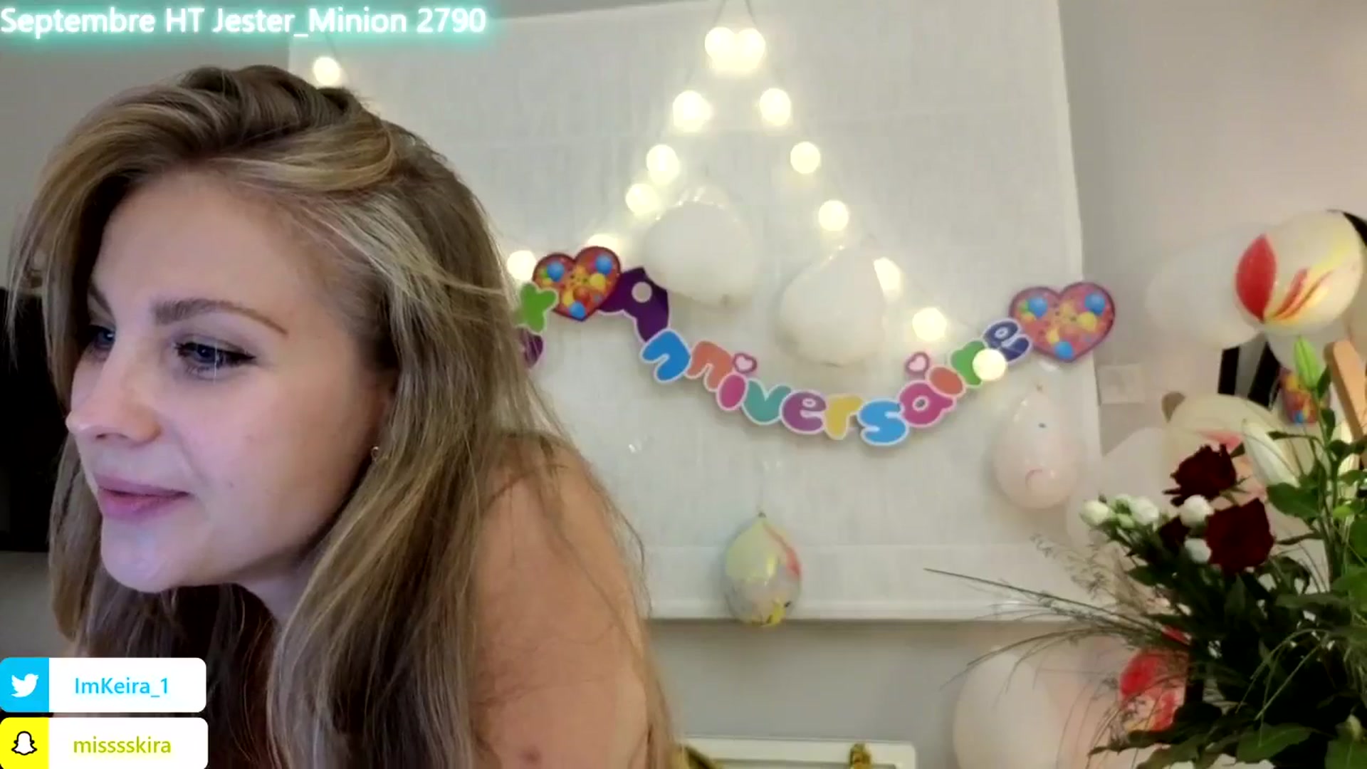 Gallery image thumbnail from ImBdayKeira's myfreecams stream on, 09/07/2024, 19:08 image 9 of 20