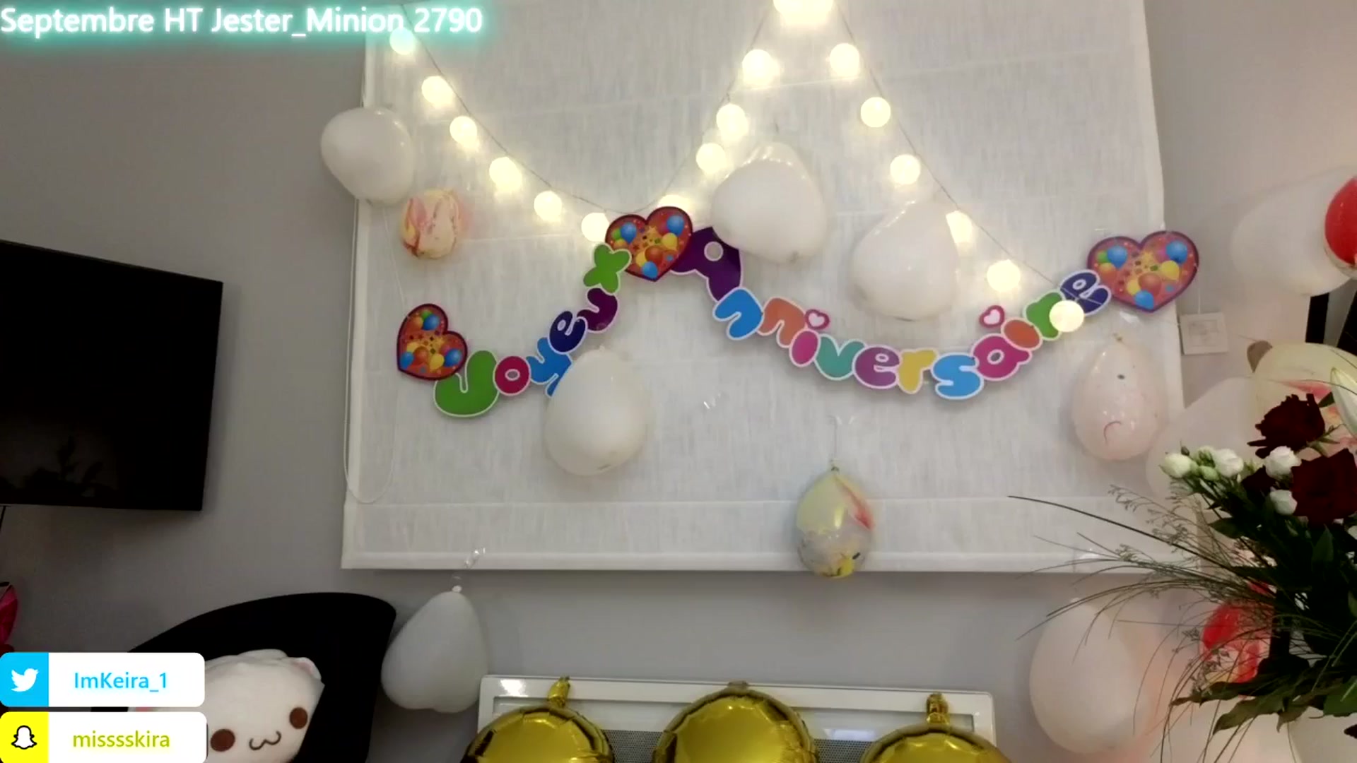 Gallery image thumbnail from ImBdayKeira's myfreecams stream on, 09/07/2024, 19:35 image 1 of 20
