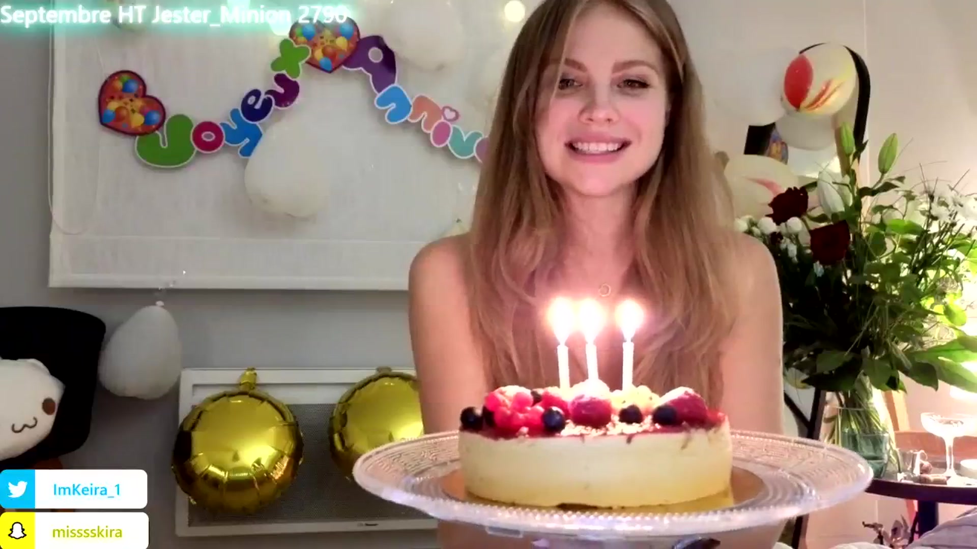 Gallery image thumbnail from ImBdayKeira's myfreecams stream on, 09/07/2024, 20:01 image 18 of 20