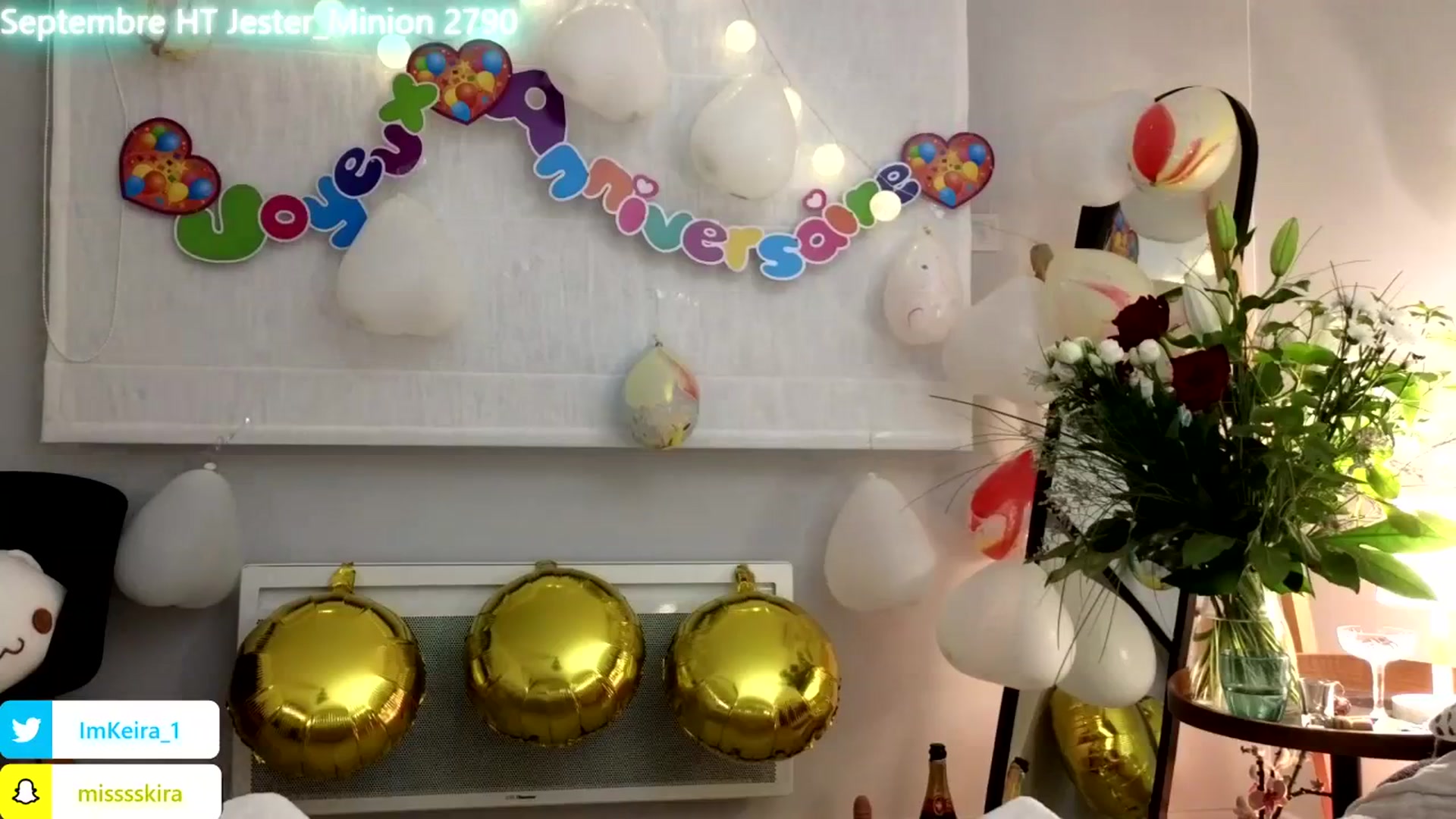 Gallery image thumbnail from ImBdayKeira's myfreecams stream on, 09/07/2024, 20:38 image 9 of 20
