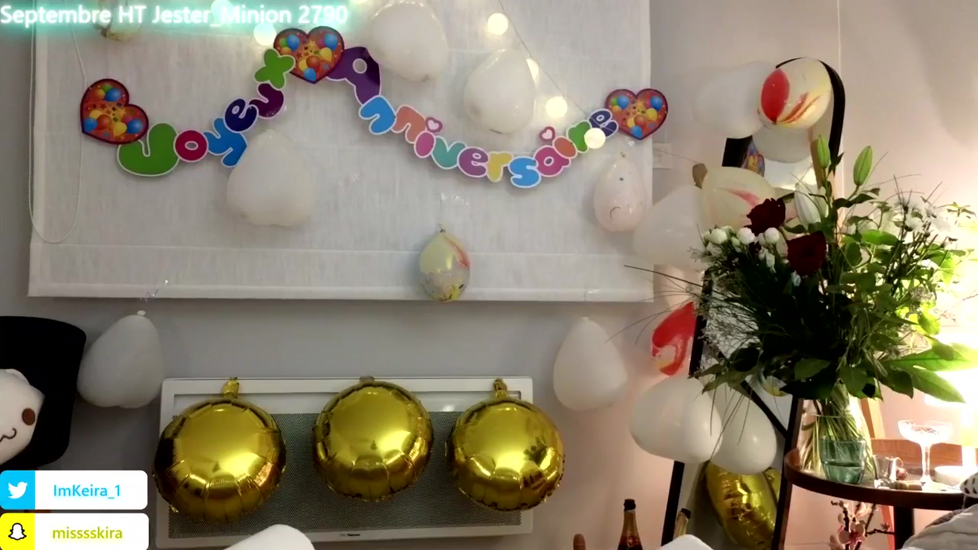 Gallery image thumbnail from ImBdayKeira's myfreecams stream on, 09/07/2024, 20:38 image 8 of 20