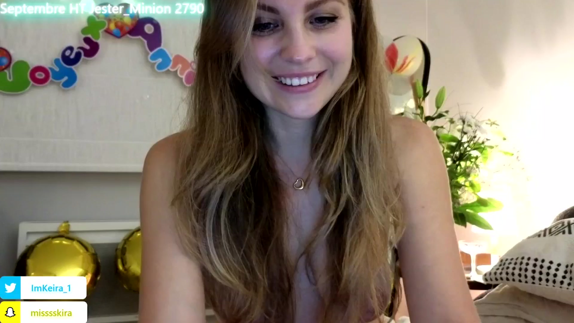 Gallery image thumbnail from ImBdayKeira's myfreecams stream on, 09/07/2024, 22:16 image 15 of 20