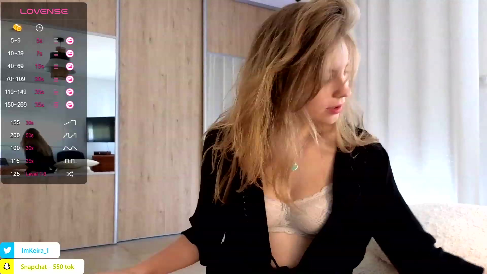 Gallery image thumbnail from ImKeira's myfreecams stream on, 08/25/2023, 10:59 image 17 of 20