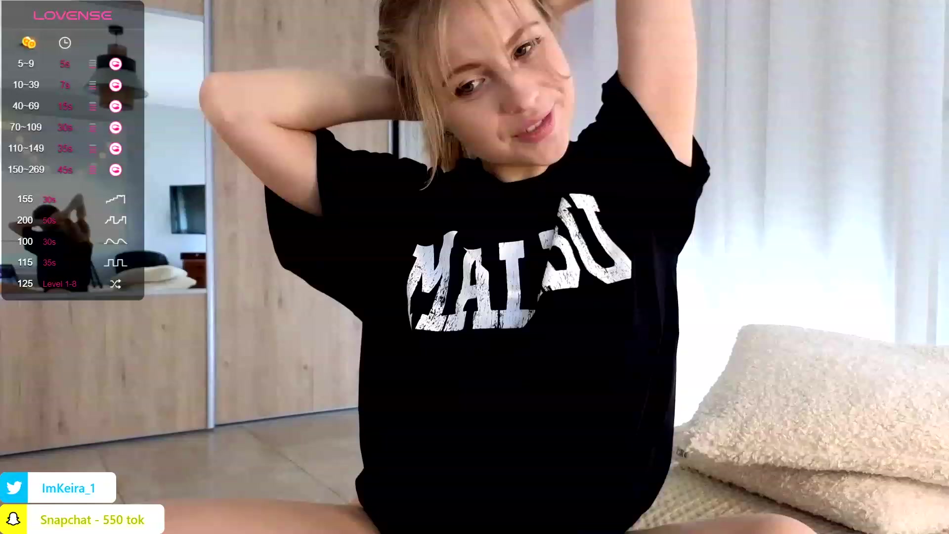 Gallery image thumbnail from ImKeira's myfreecams stream on, 08/27/2023, 11:47 image 7 of 20