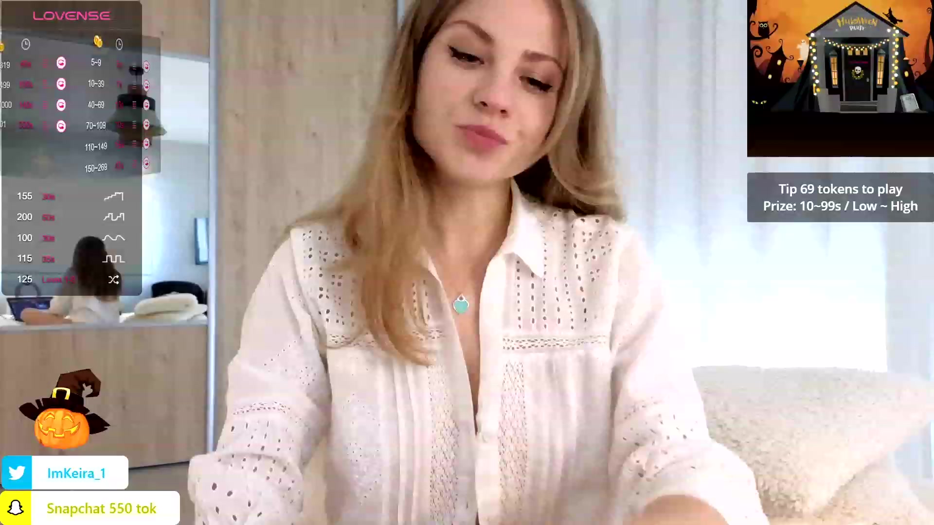 Gallery image thumbnail from ImKeira's myfreecams stream on, 10/27/2023, 14:05 image 1 of 20