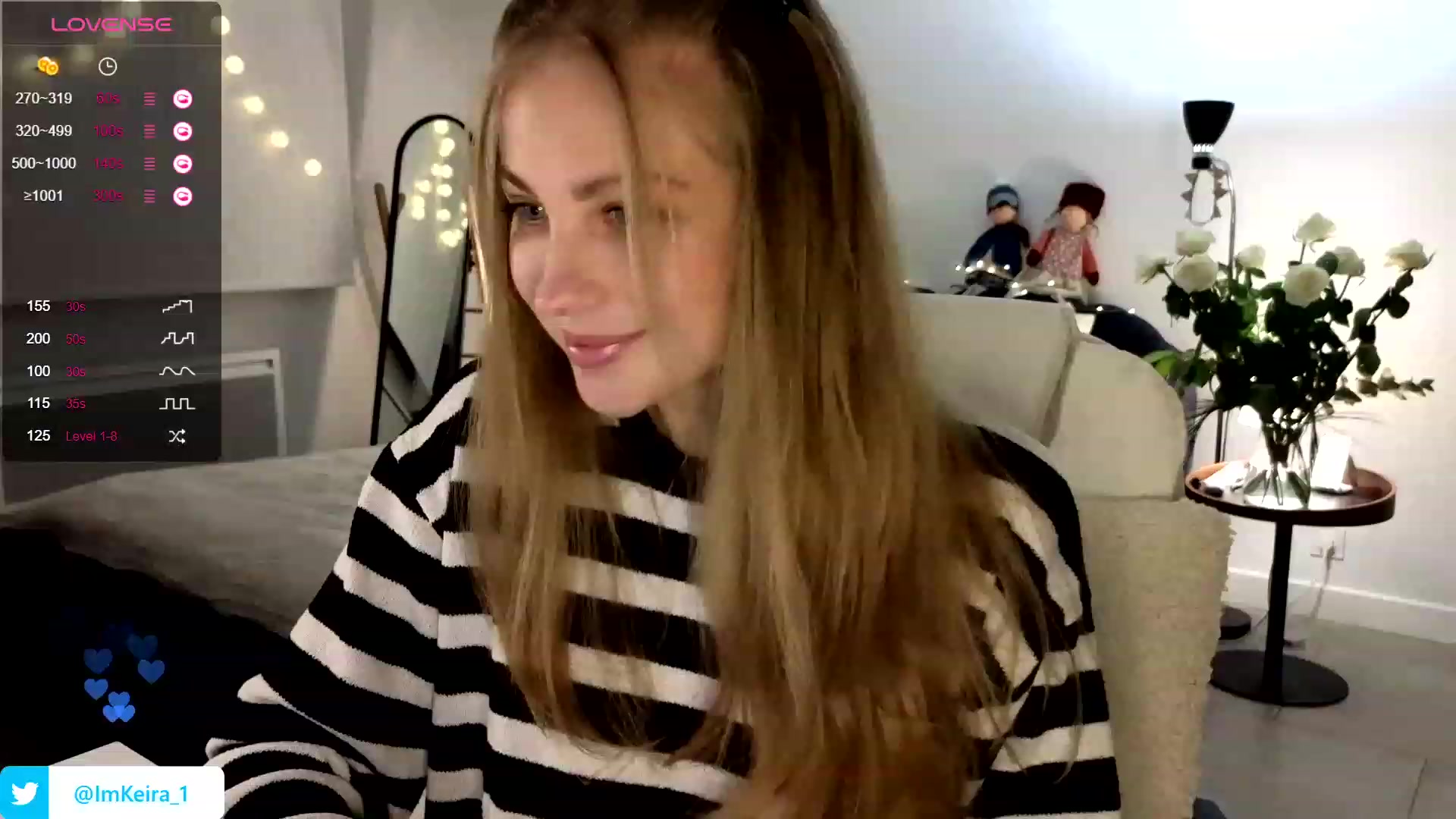 Gallery image thumbnail from ImKeira's myfreecams stream on, 12/09/2023, 20:19 image 1 of 20