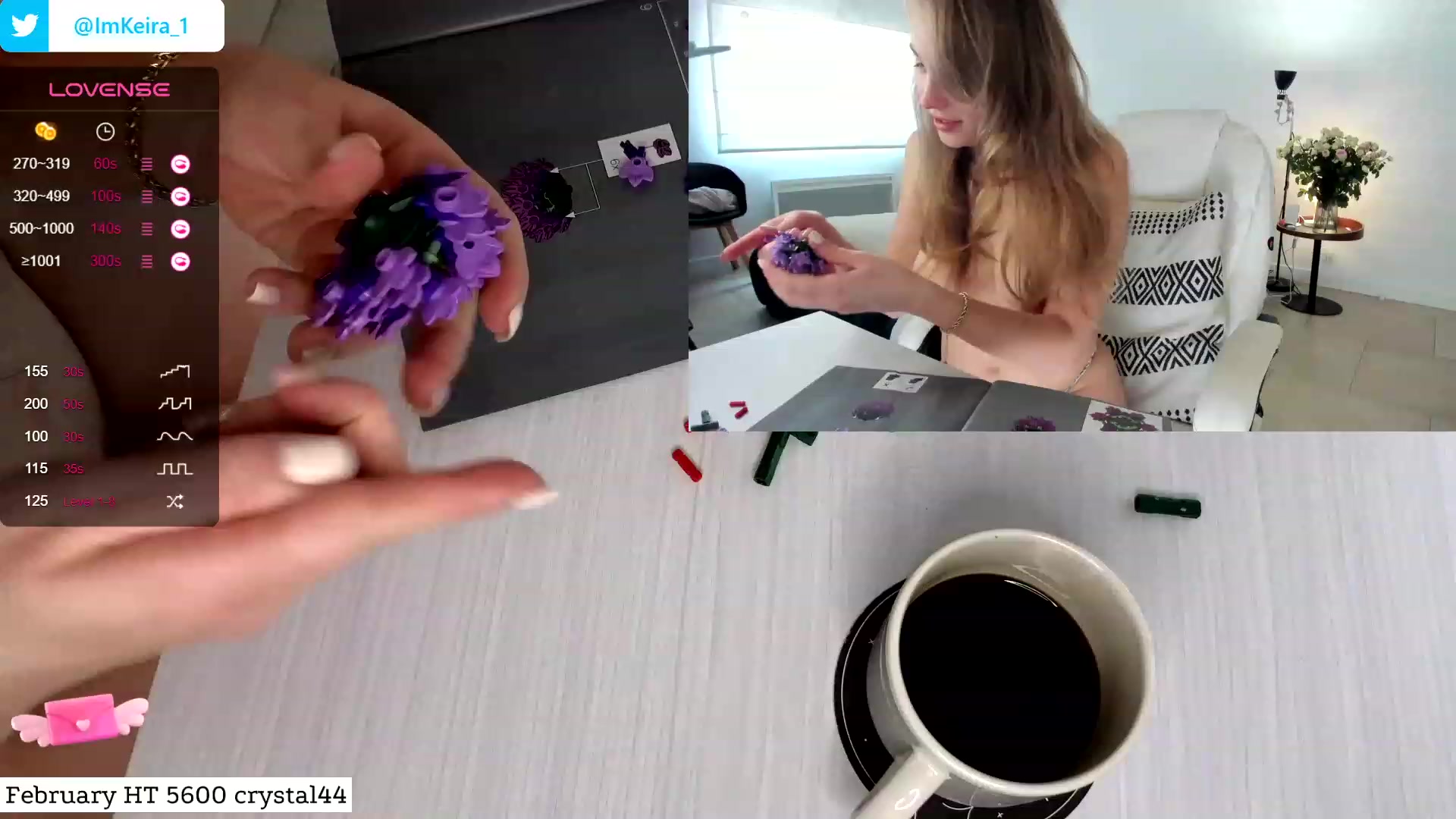 Gallery image thumbnail from ImKeira's myfreecams stream on, 02/18/2024, 14:23 image 13 of 20