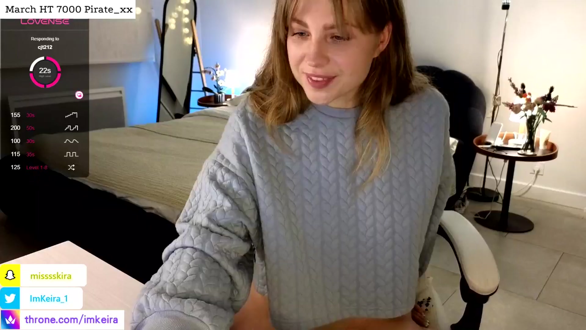 Gallery image thumbnail from ImKeira's myfreecams stream on, 03/27/2024, 20:35 image 2 of 20
