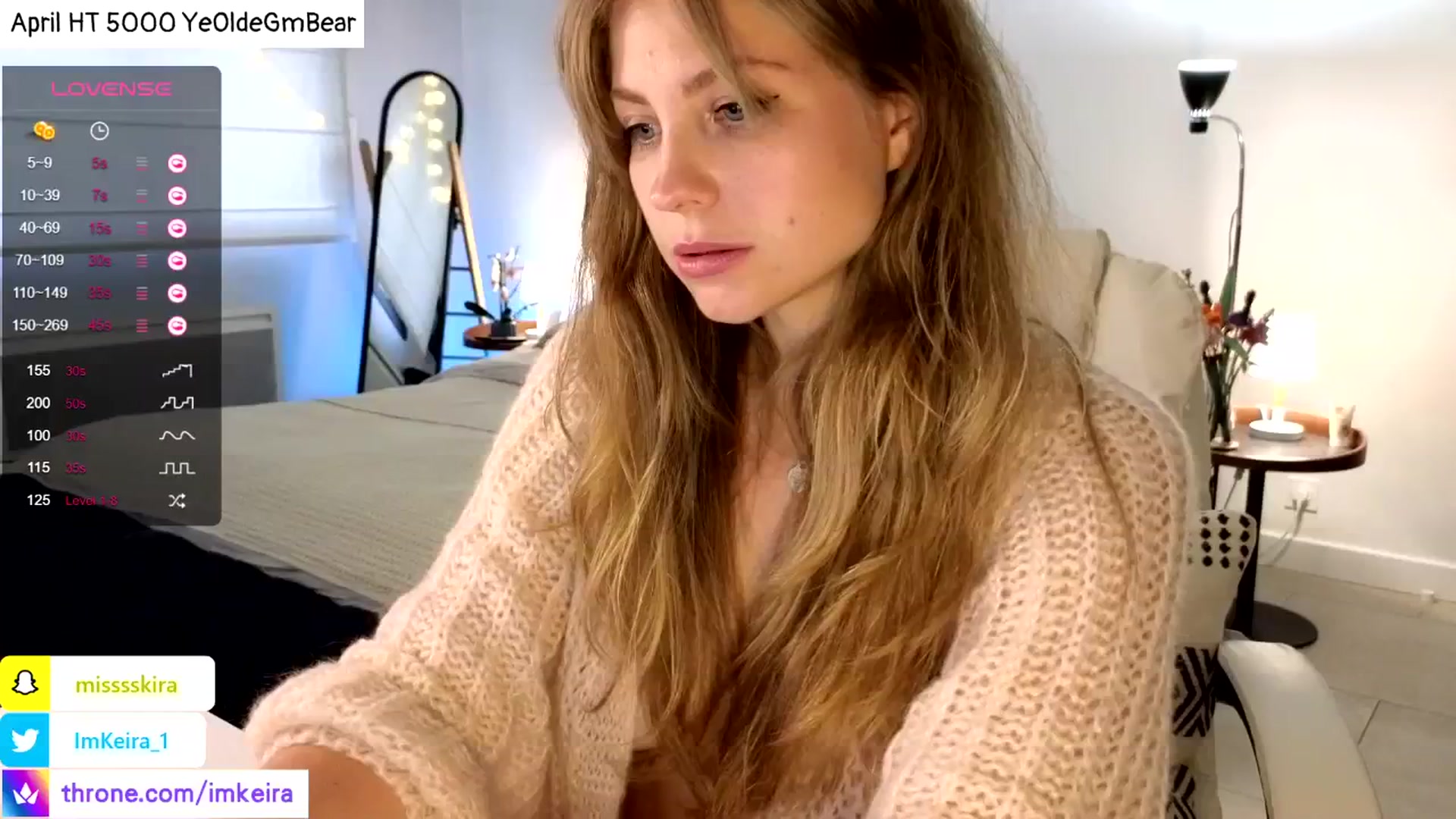 Gallery image thumbnail from ImKeira's myfreecams stream on, 04/30/2024, 20:13 image 9 of 20