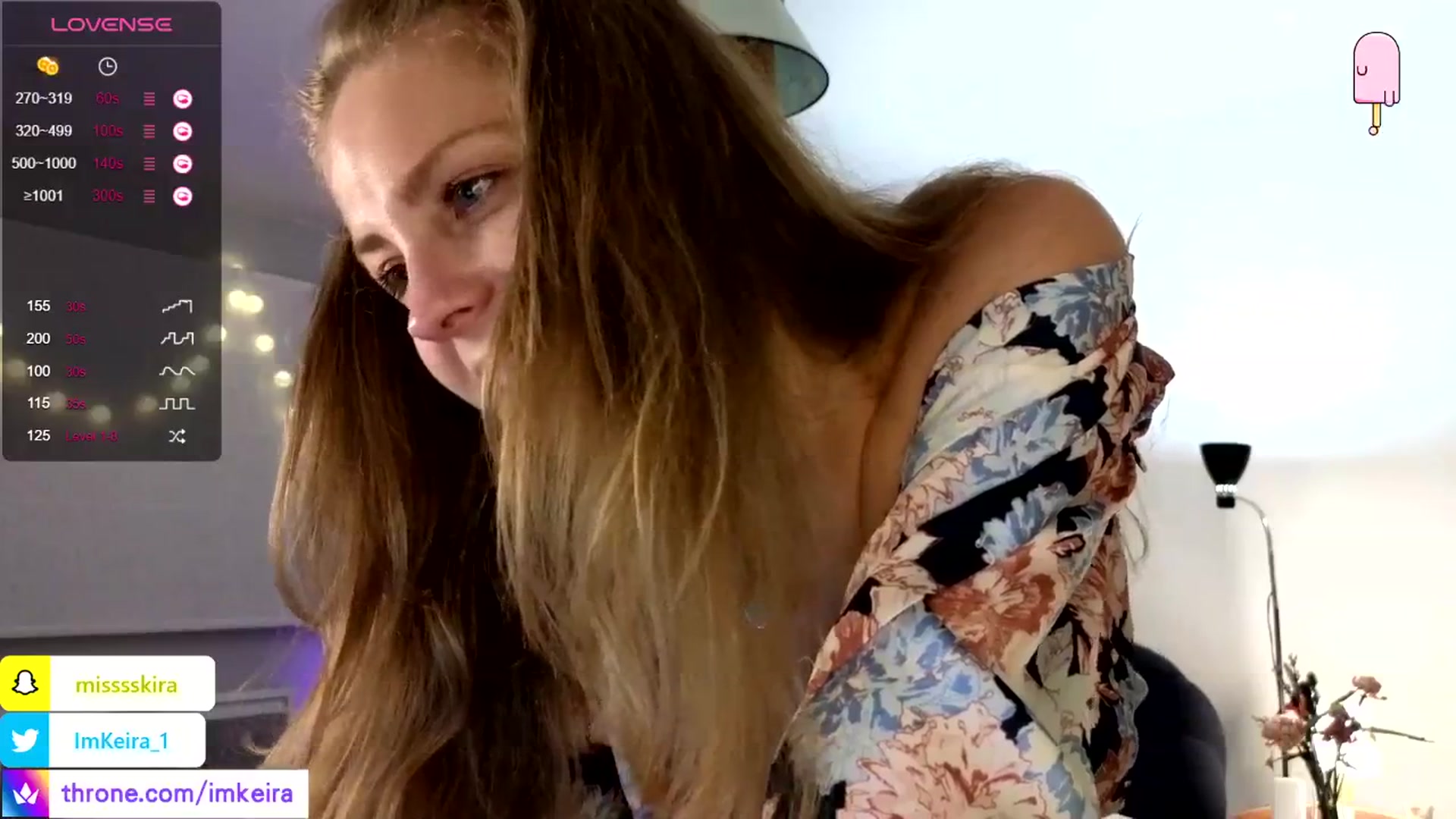 Gallery image thumbnail from ImKeira's myfreecams stream on, 05/05/2024, 21:05 image 12 of 20