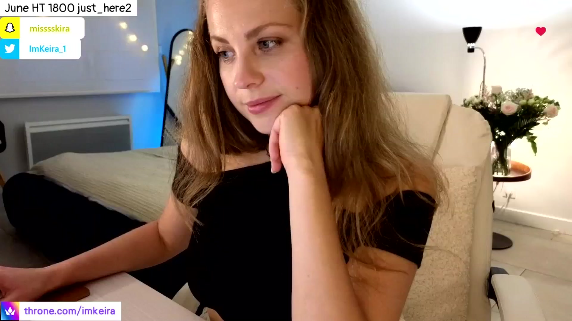 Gallery image thumbnail from ImKeira's myfreecams stream on, 06/05/2024, 21:56 image 7 of 20