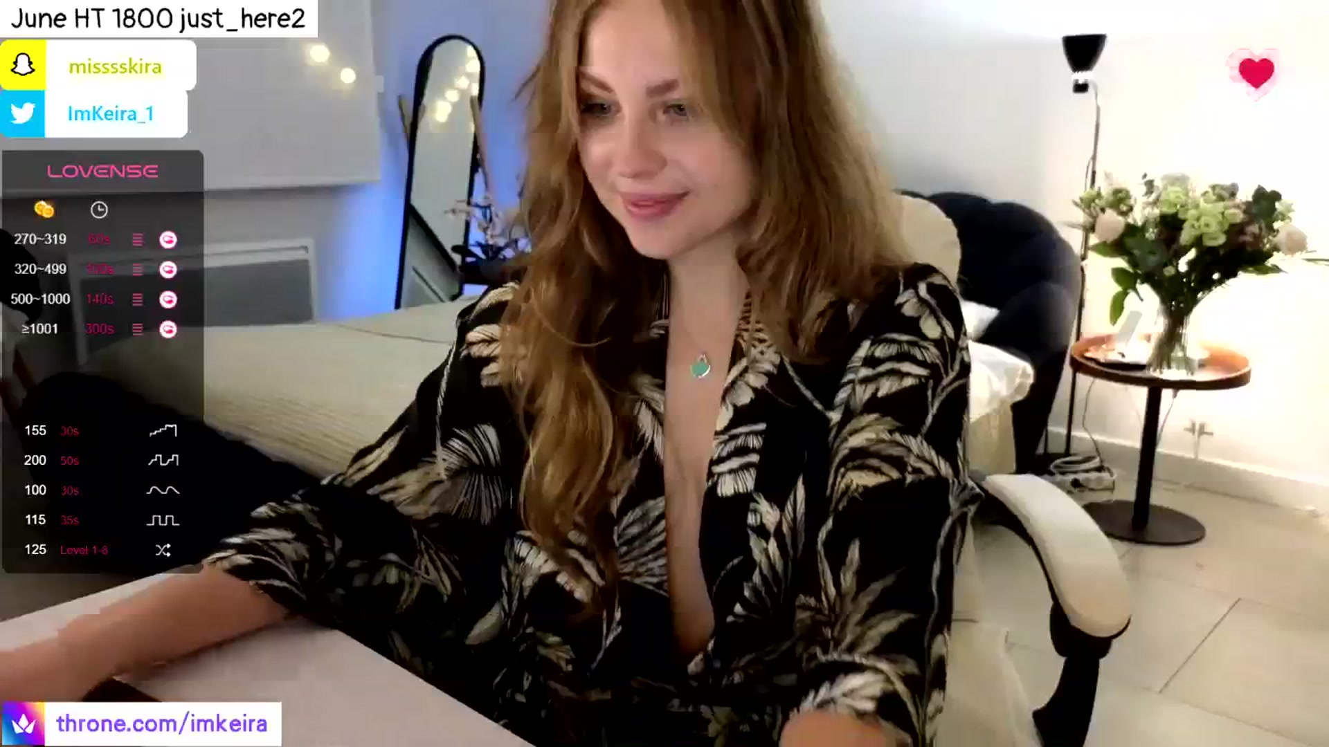 Gallery image thumbnail from ImKeira's myfreecams stream on, 06/07/2024, 21:08 image 9 of 20