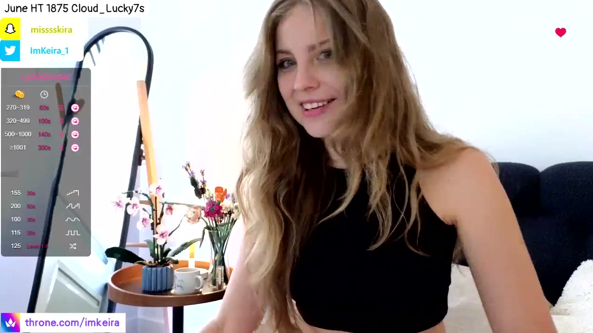 Gallery image thumbnail from ImKeira's myfreecams stream on, 06/14/2024, 16:03 image 2 of 20