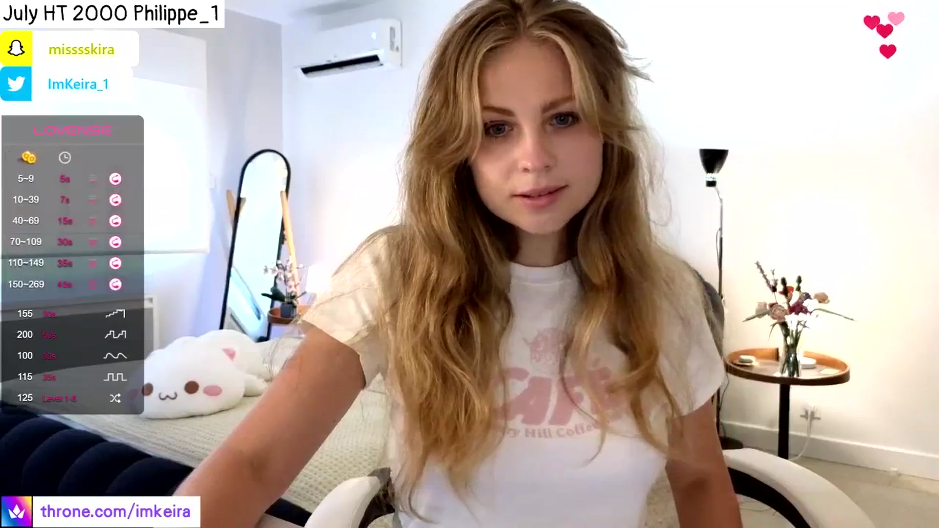 Gallery image thumbnail from ImKeira's myfreecams stream on, 07/06/2024, 22:13 image 4 of 20