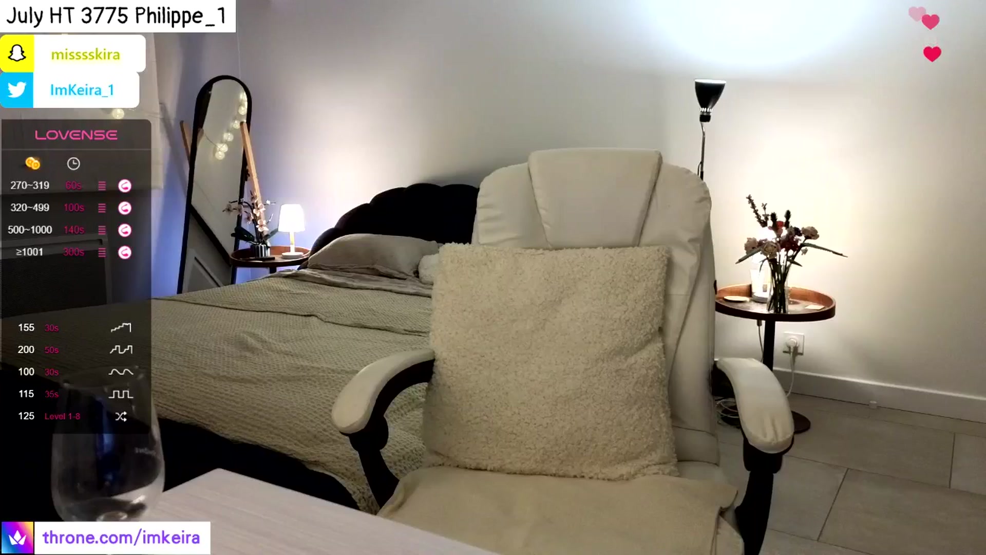 Gallery image thumbnail from ImKeira's myfreecams stream on, 07/20/2024, 21:40 image 17 of 20