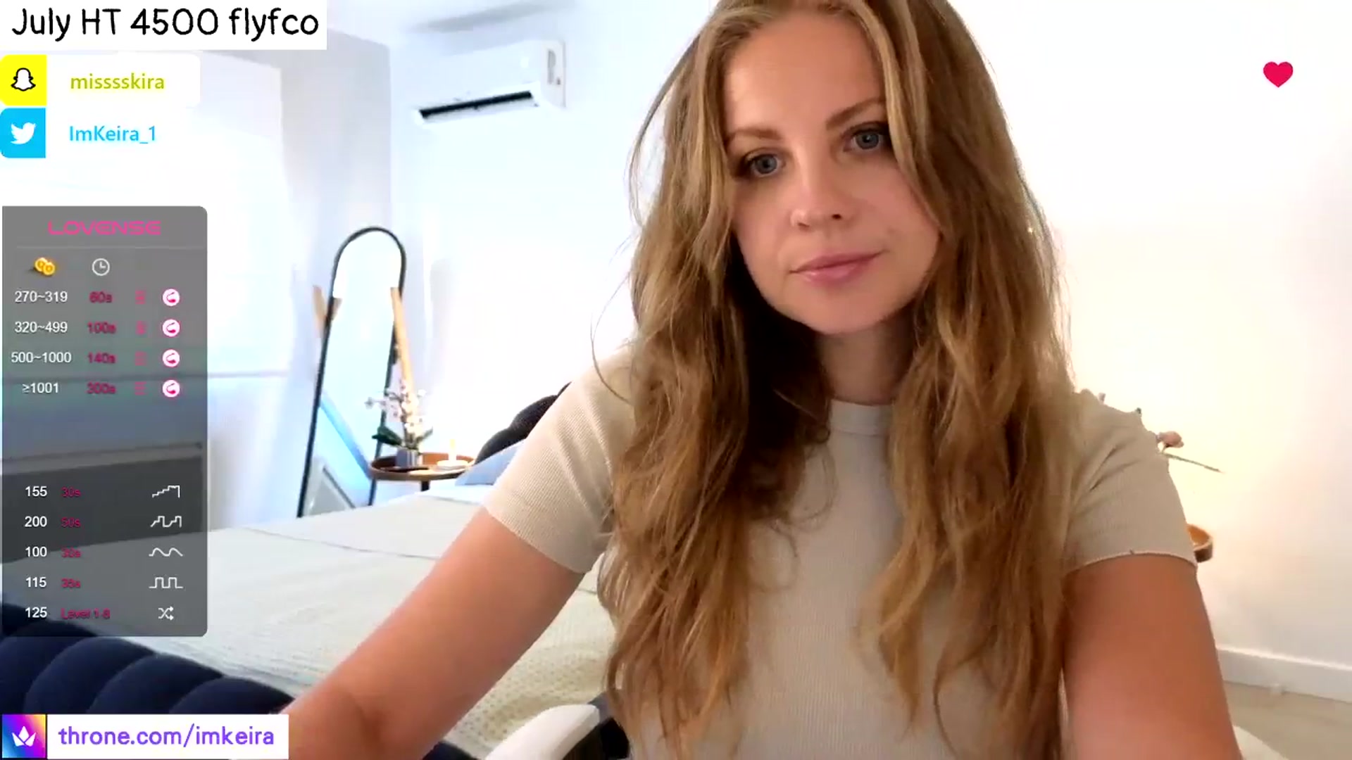 Gallery image thumbnail from ImKeira's myfreecams stream on, 07/26/2024, 18:21 image 18 of 20