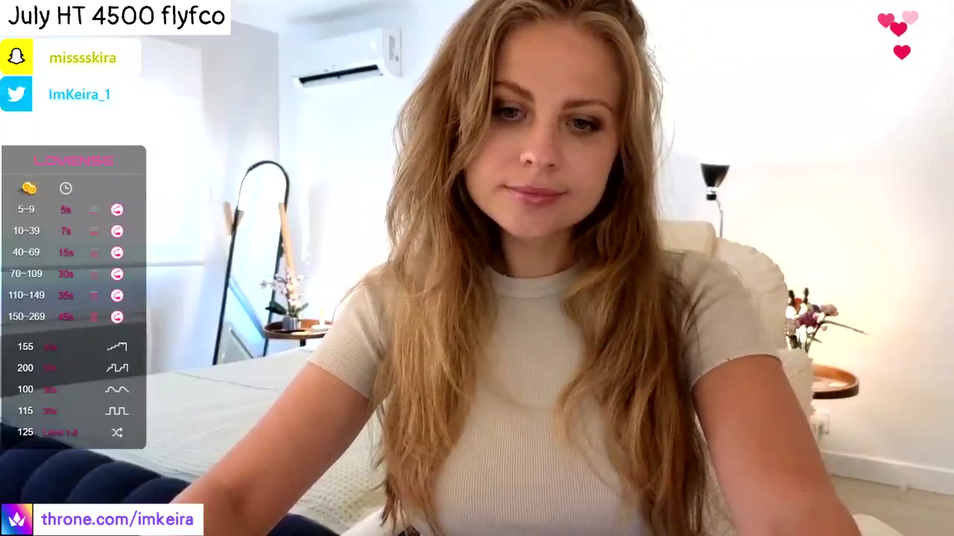 Gallery image thumbnail from ImKeira's myfreecams stream on, 07/26/2024, 18:21 image 14 of 20