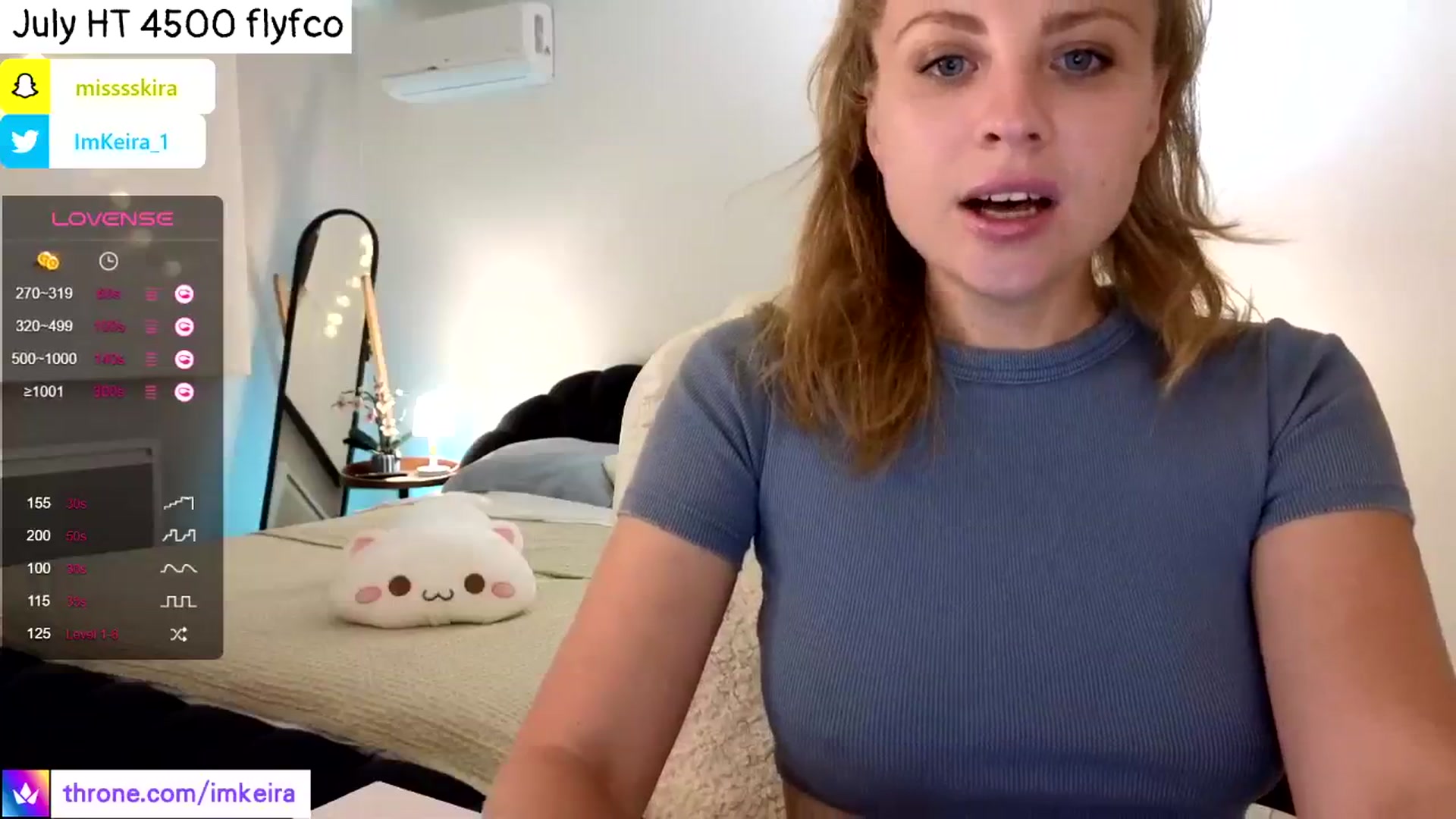 Gallery image thumbnail from ImKeira's myfreecams stream on, 07/27/2024, 21:24 image 13 of 20
