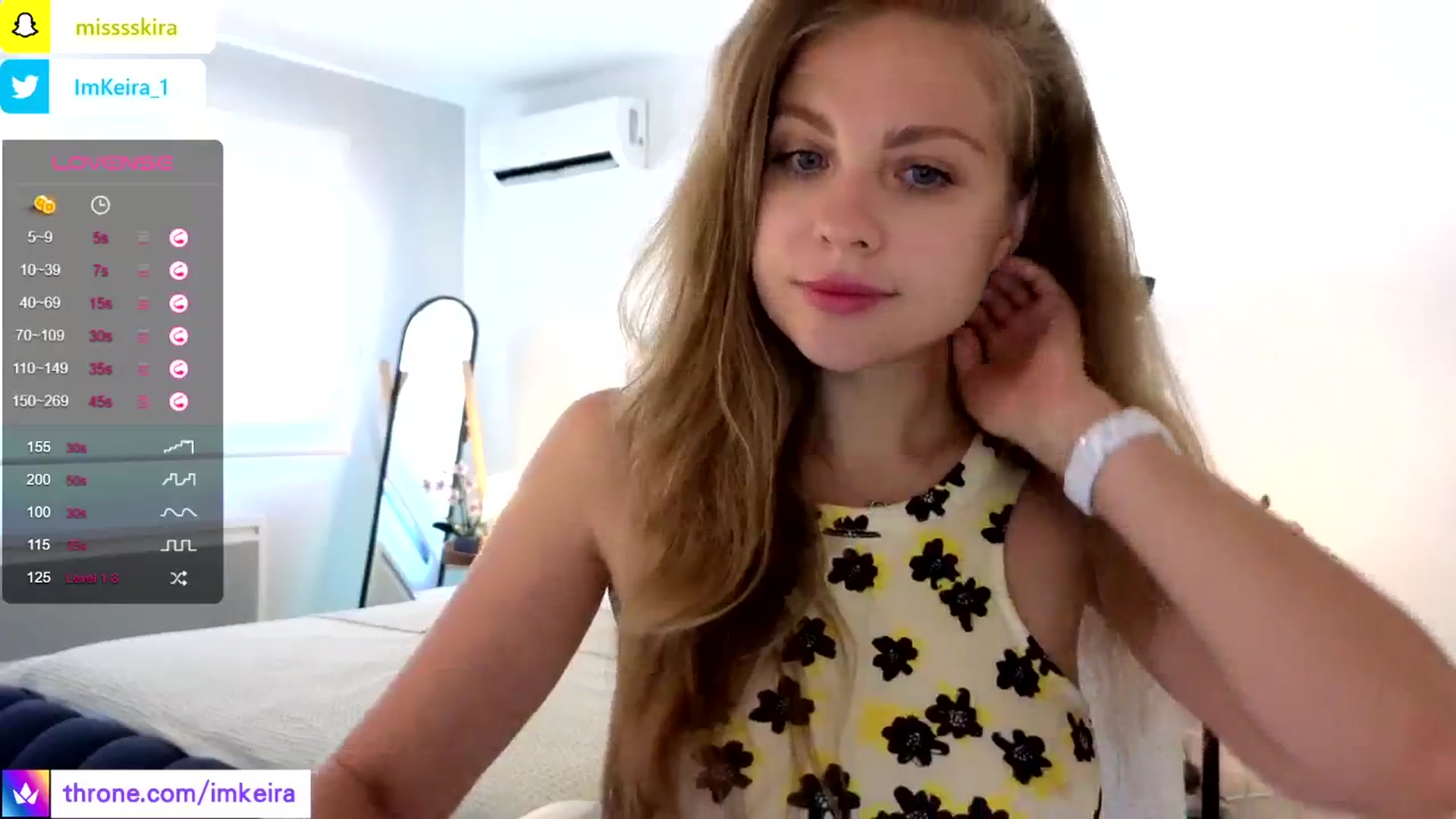 Gallery image thumbnail from ImKeira's myfreecams stream on, 08/09/2024, 07:58 image 7 of 20