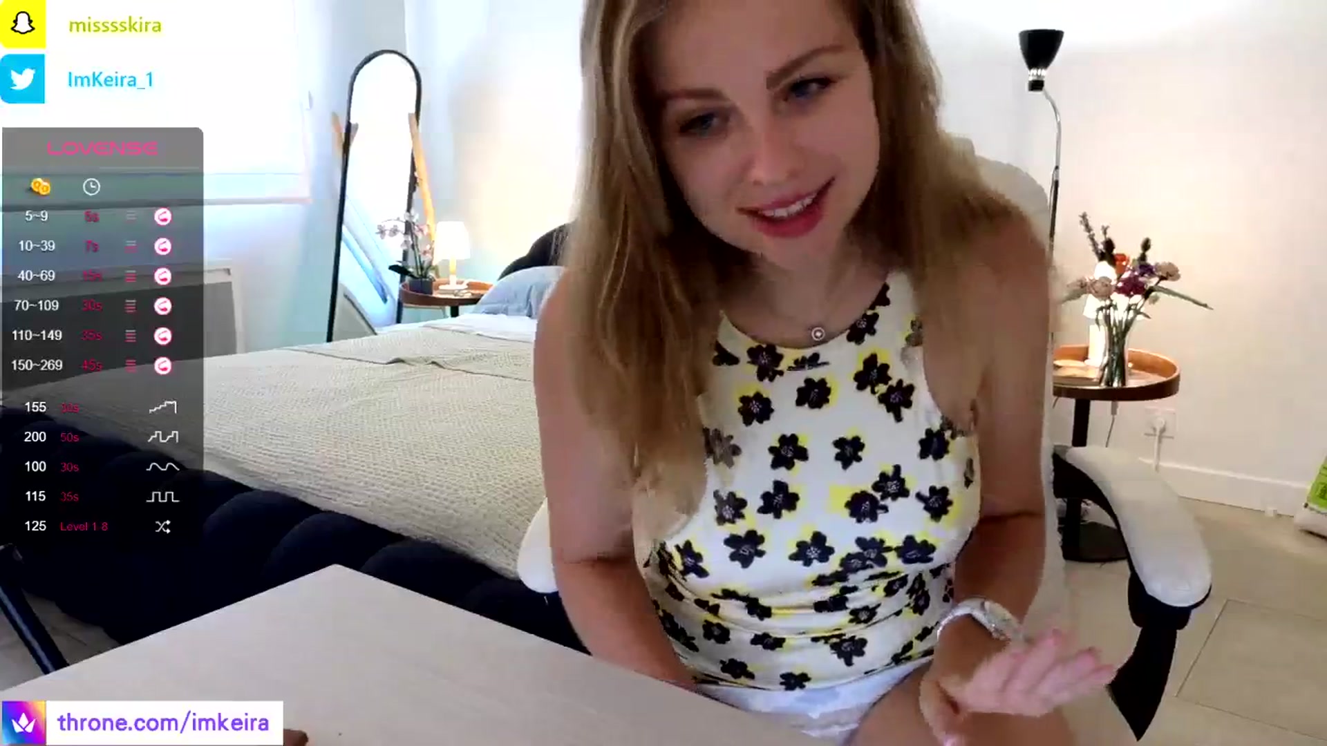 Gallery image thumbnail from ImKeira's myfreecams stream on, 08/09/2024, 08:58 image 2 of 20