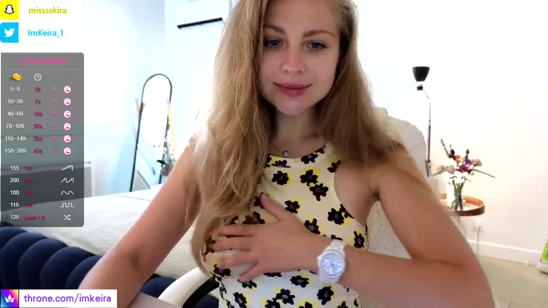 Gallery image thumbnail from ImKeira's myfreecams stream on, 08/09/2024, 08:58 image 18 of 20