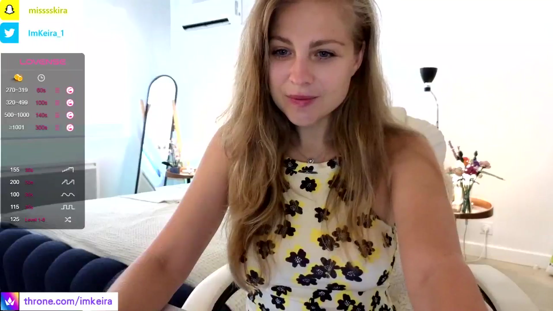 Gallery image thumbnail from ImKeira's myfreecams stream on, 08/09/2024, 08:58 image 20 of 20