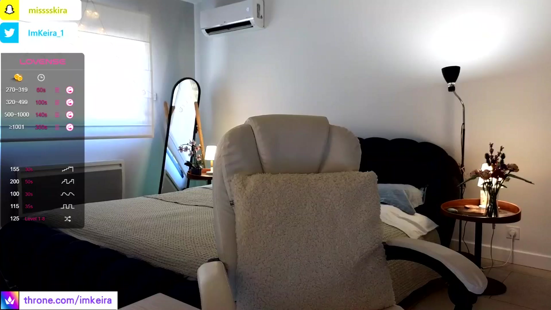 Gallery image thumbnail from ImKeira's myfreecams stream on, 08/10/2024, 08:01 image 7 of 20