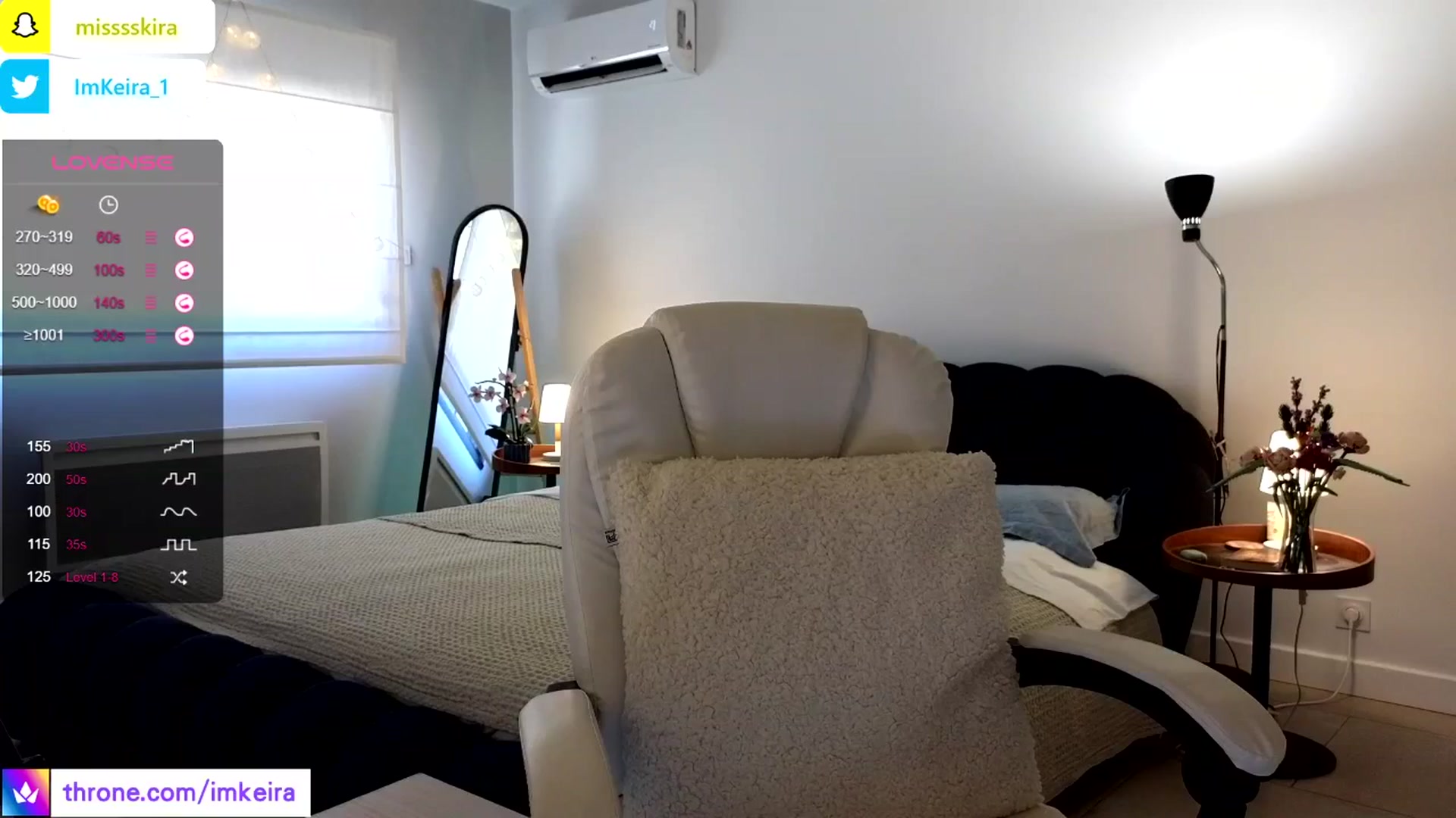 Gallery image thumbnail from ImKeira's myfreecams stream on, 08/10/2024, 08:01 image 6 of 20