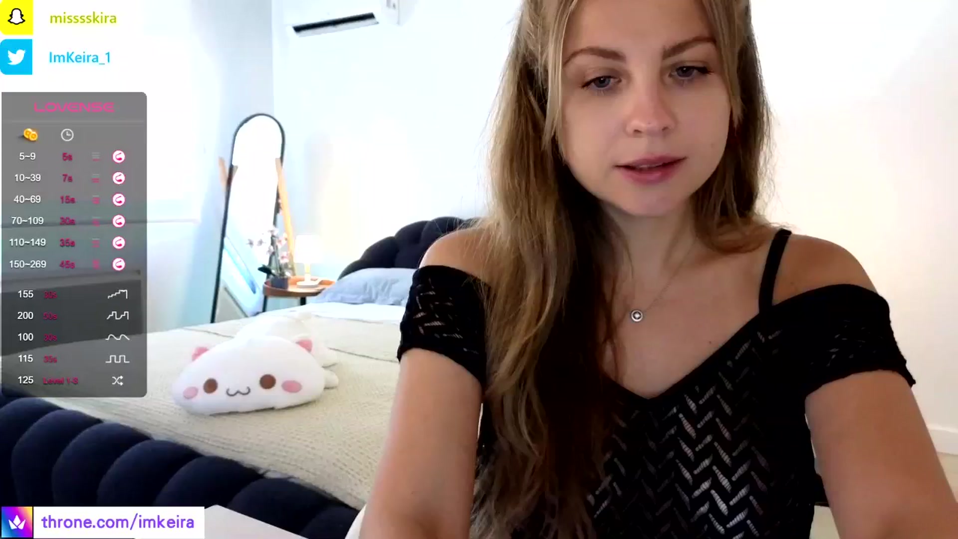 Gallery image thumbnail from ImKeira's myfreecams stream on, 08/10/2024, 10:20 image 5 of 20