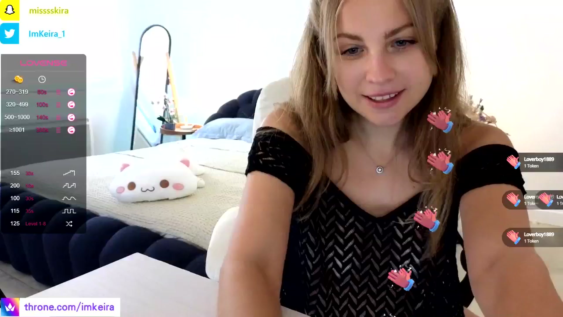 Gallery image thumbnail from ImKeira's myfreecams stream on, 08/10/2024, 10:20 image 10 of 20