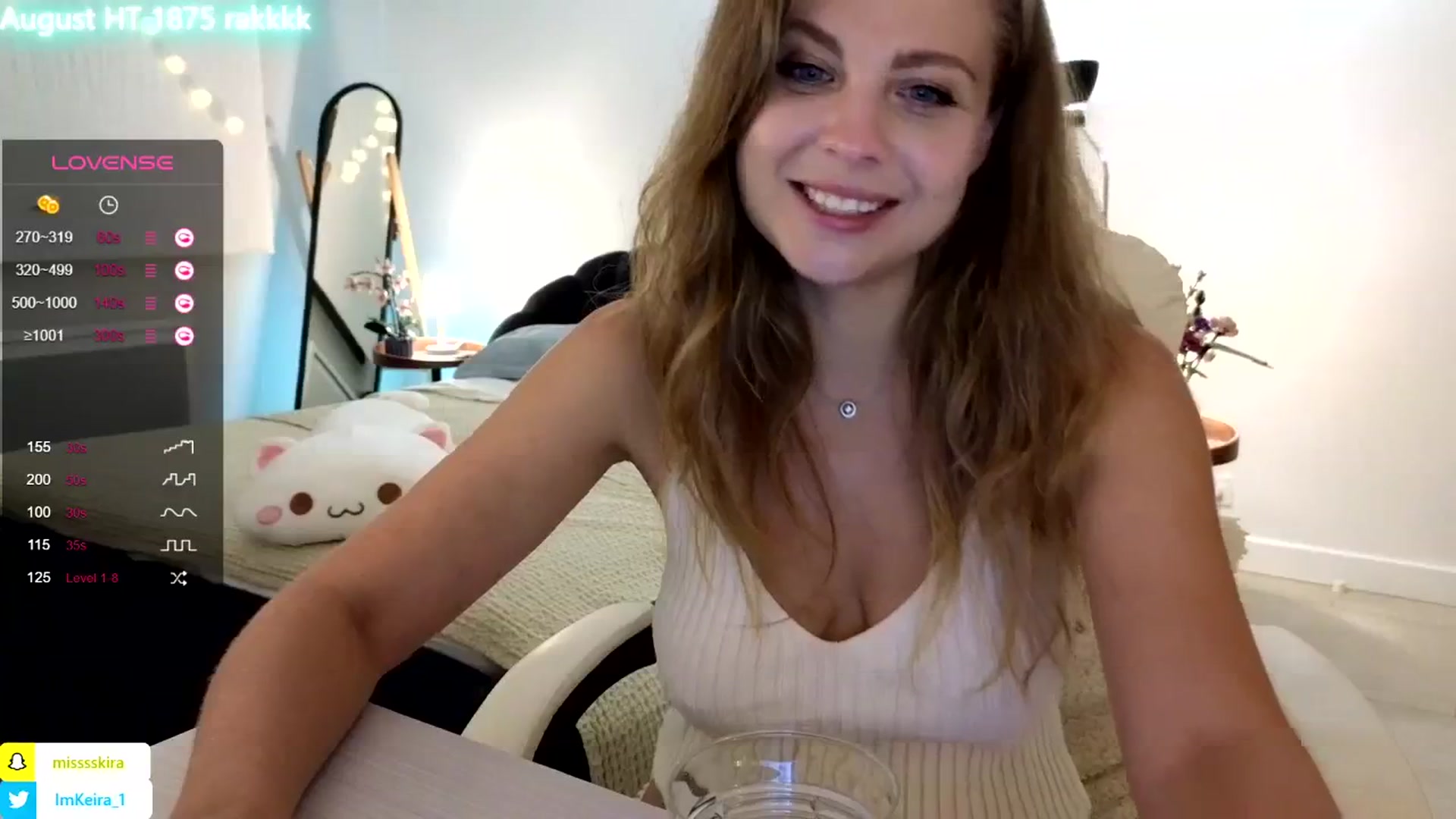 Gallery image thumbnail from ImKeira's myfreecams stream on, 08/10/2024, 19:48 image 18 of 20