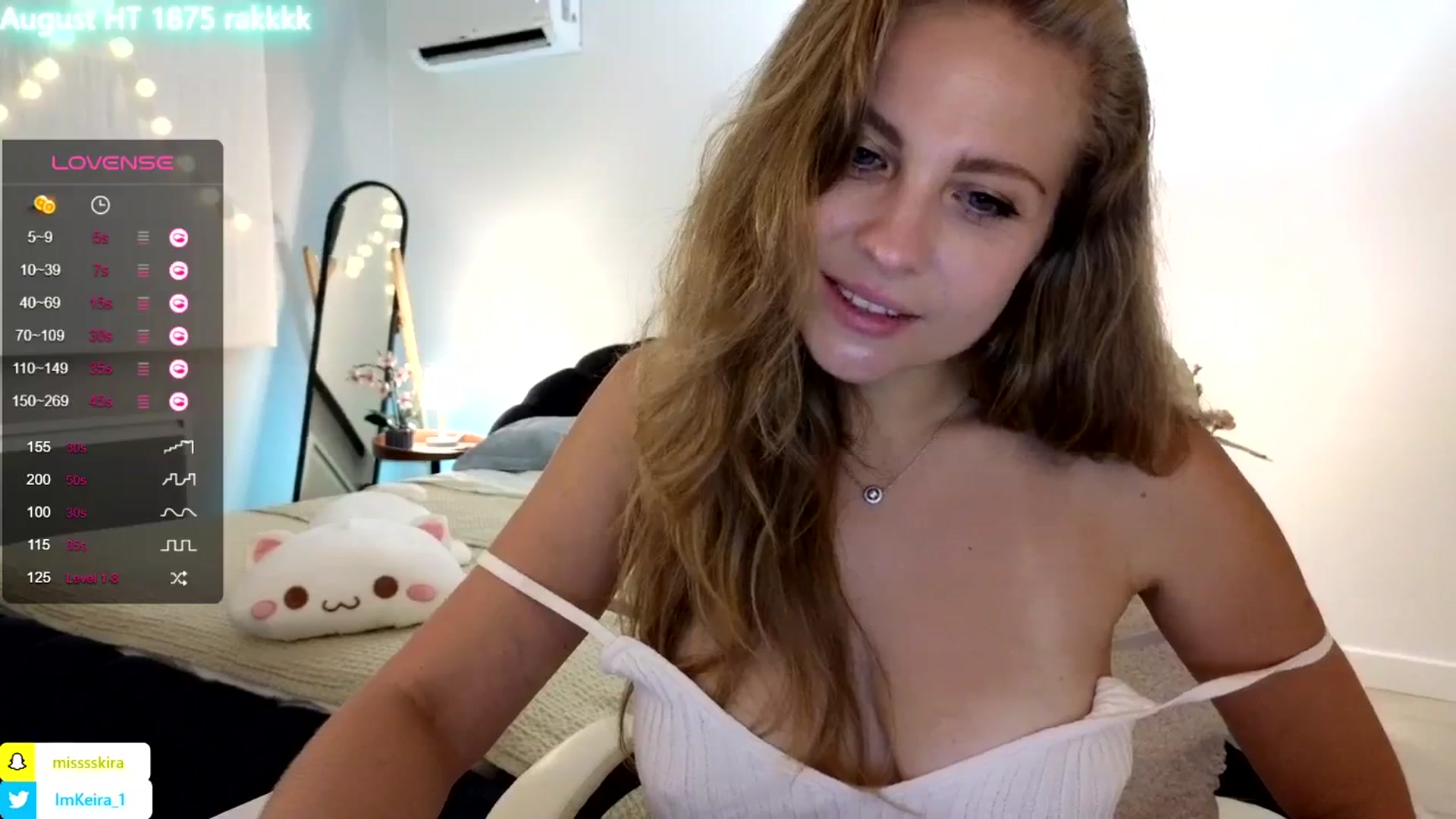 Gallery image thumbnail from ImKeira's myfreecams stream on, 08/10/2024, 19:48 image 15 of 20