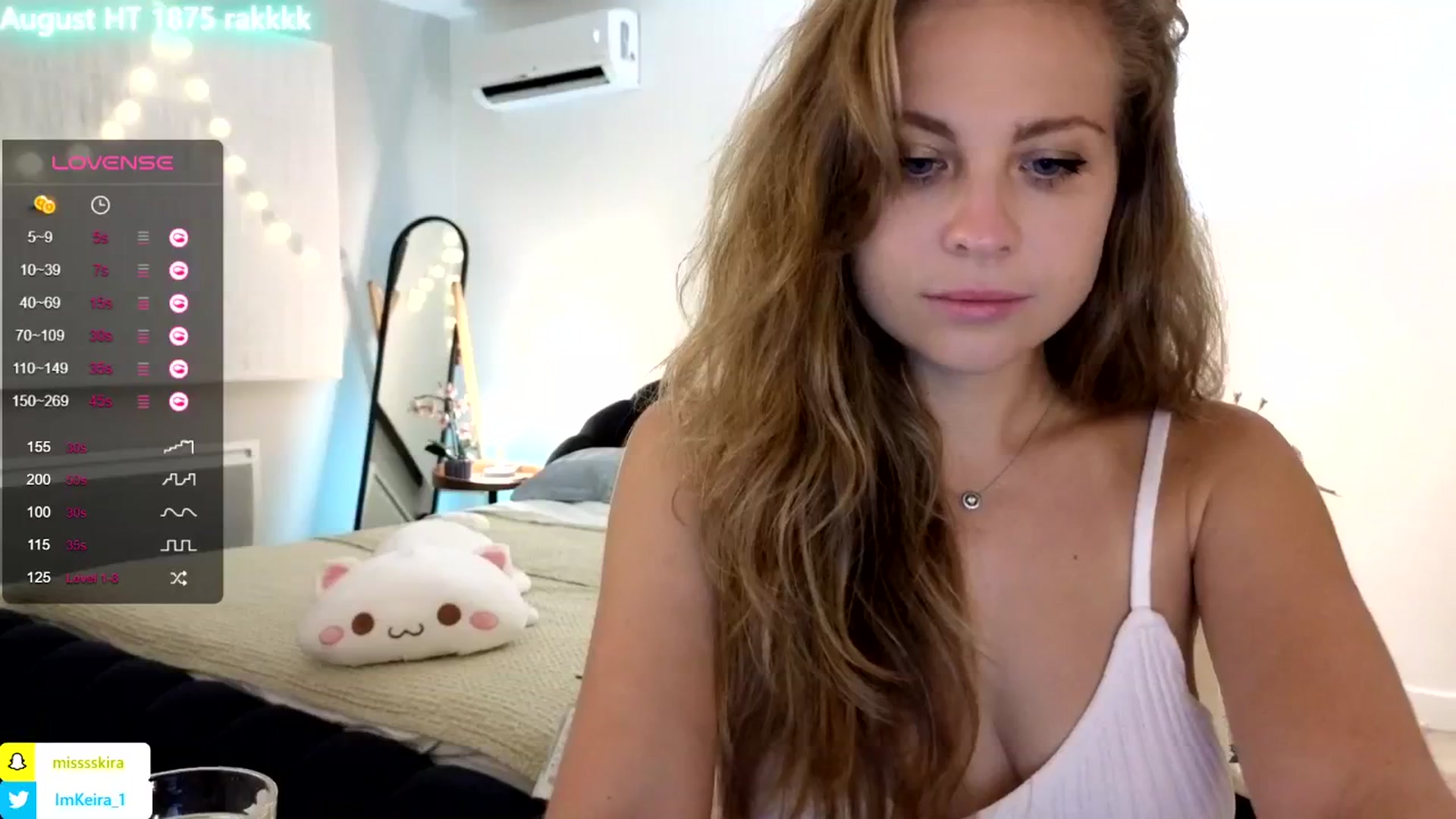 Gallery image thumbnail from ImKeira's myfreecams stream on, 08/10/2024, 21:08 image 7 of 20